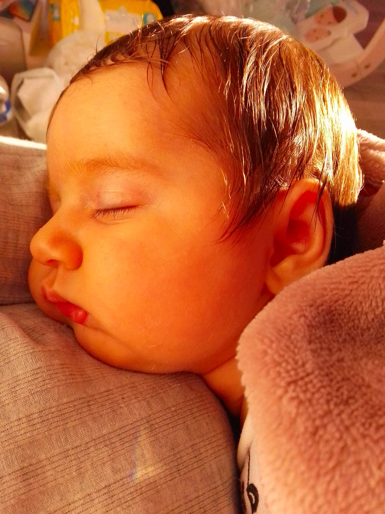 Amira is registered to the contest to win money with this photo: baby, baby_sleeping, bedtime, cheek, chest, child, comfort, ear, eyebrow, eyelash, flesh, forehead, fun, happy, human_body, nap, nose, person, skin, sleep