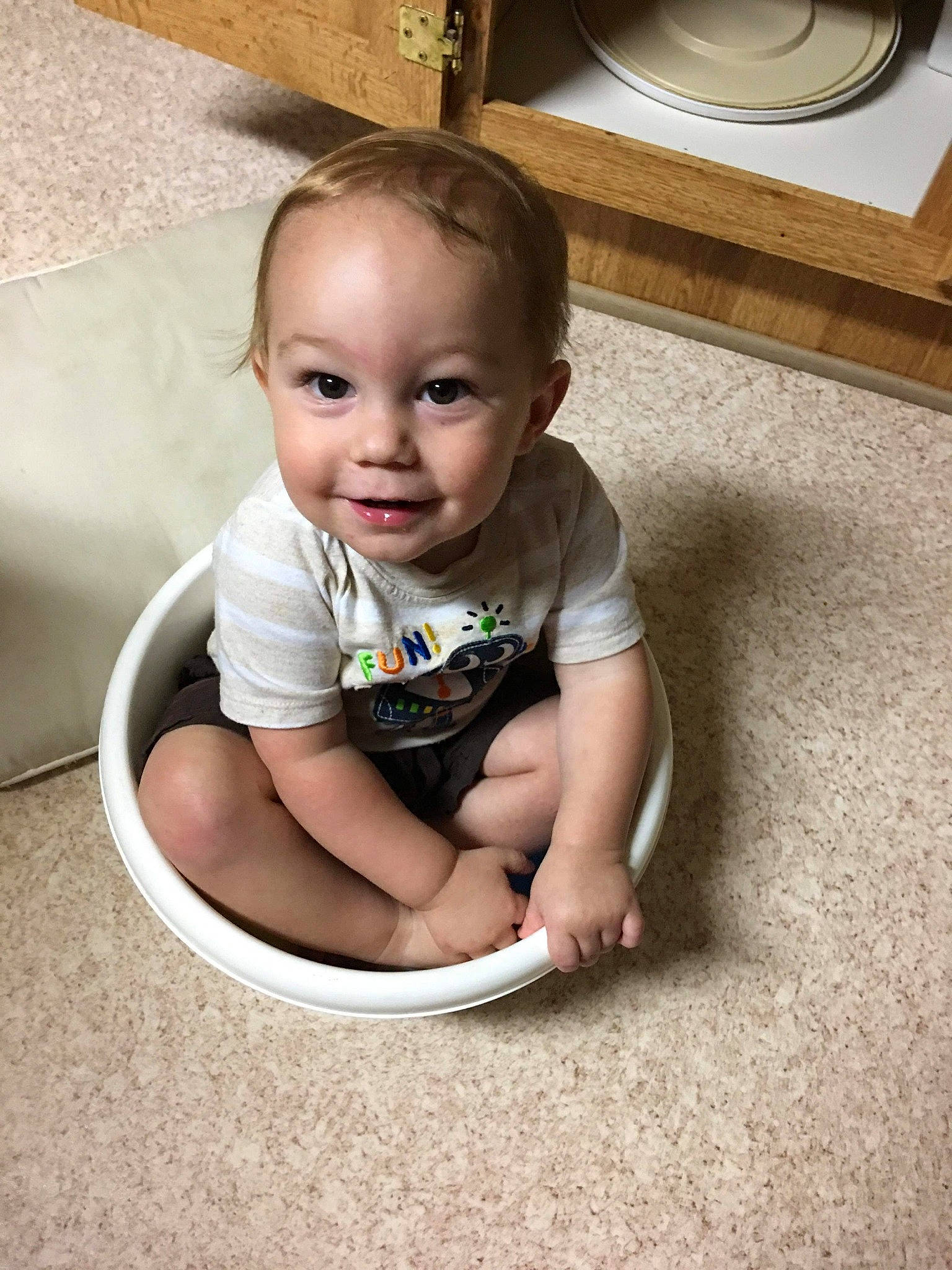 Aires joined the competition — help win amazing prizes! baby, child, floor, person, play, sitting, skin, smile, toddler