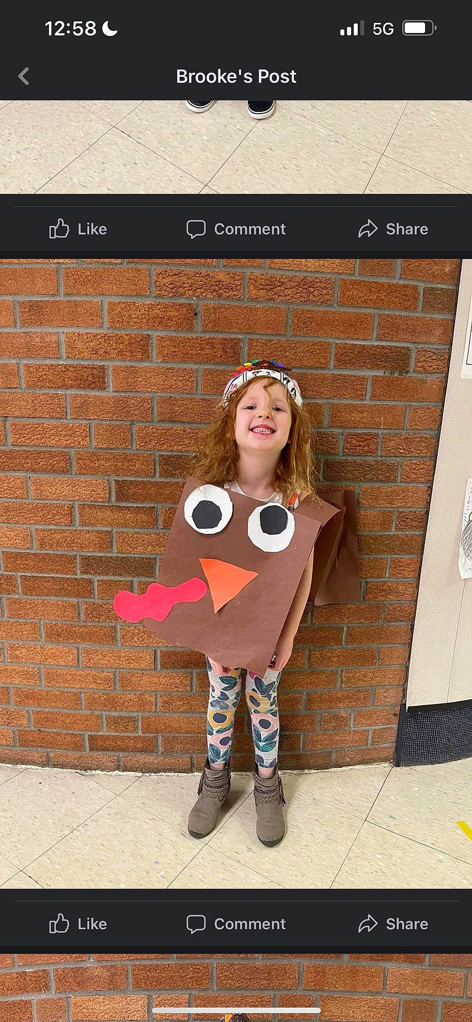 Allison is registered to the contest to win money with this photo: advertising, animation, boot, brick, brickwork, design, eyewear, fictional_character, font, fun, happy, human_leg, joy, knee, multimedia, orange, pattern, person, sandal, screenshot