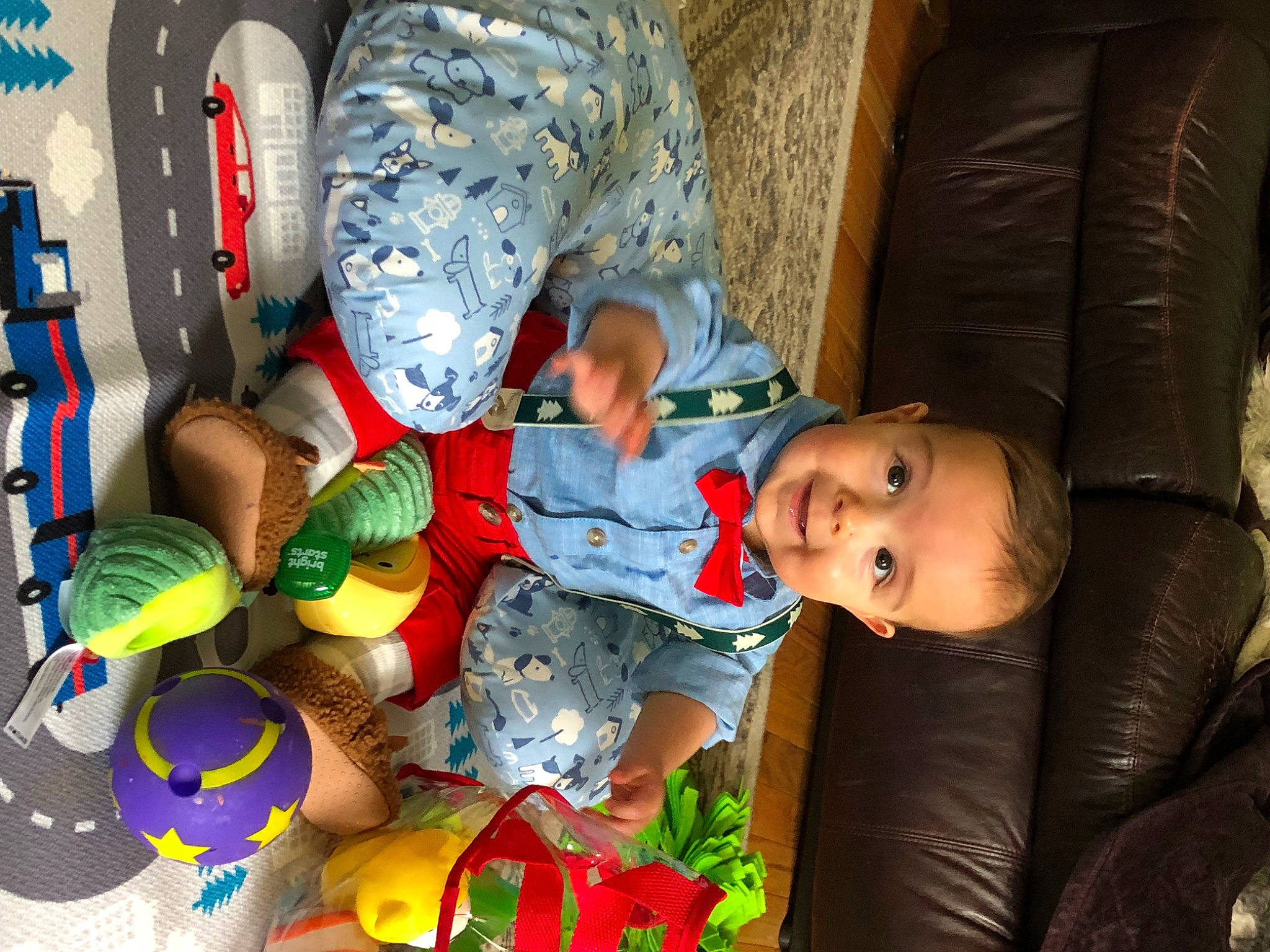 Lennox is registered to the contest to win money with this photo: baby, baby_products, baby_toddler_clothing, baby_toys, carmine, child, comfort, event, fictional_character, fun, happy, headgear, human_body, lap, mouth, person, play, stuffed_toy, textile, toddler
