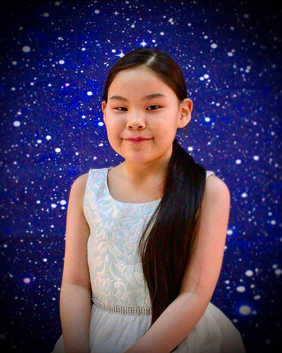 Priscilla joined the competition — help win amazing prizes! azure, black_hair, blue, brown_hair, electric_blue, event, fashion_design, flash_photography, formal_wear, fun, happy, joy, magenta, midnight, people_in_nature, person, purple, sky, smile, space