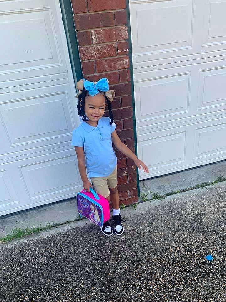 Karli joined the competition — help win amazing prizes! asphalt, baby_toddler_clothing, child, door, electric_blue, fashion_accessory, fun, grass, hat, headwear, home_door, house, joy, leisure, magenta, pattern, person, pink, purple, recreation