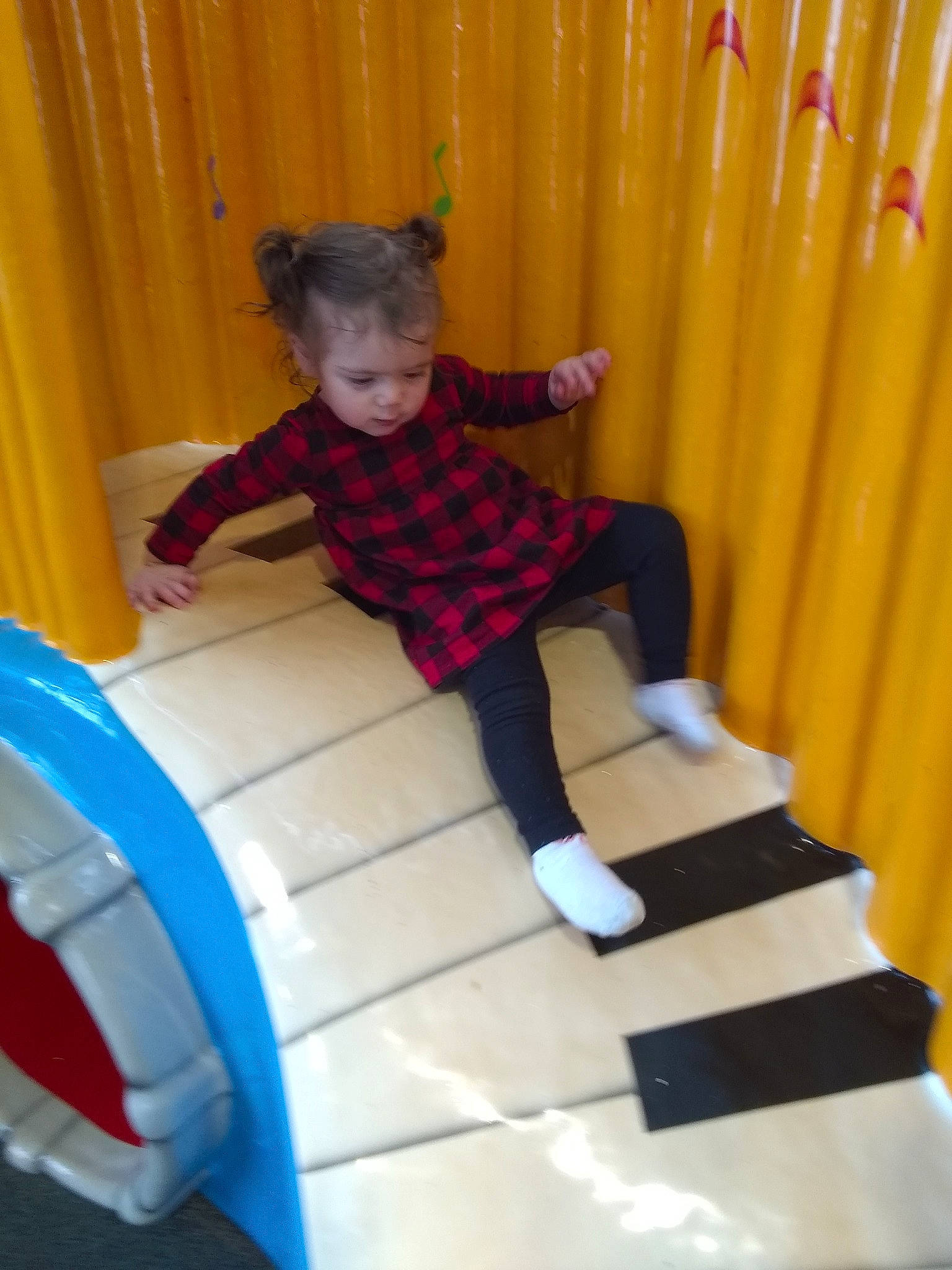 Serenity joined the competition — help win amazing prizes! baby_toddler_clothing, child, chute, comfort, curtain, electric_blue, flooring, fun, human_leg, leisure, outdoor_play_equipment, person, play, playground, recreation, room, sitting, sock, t_shirt, thigh