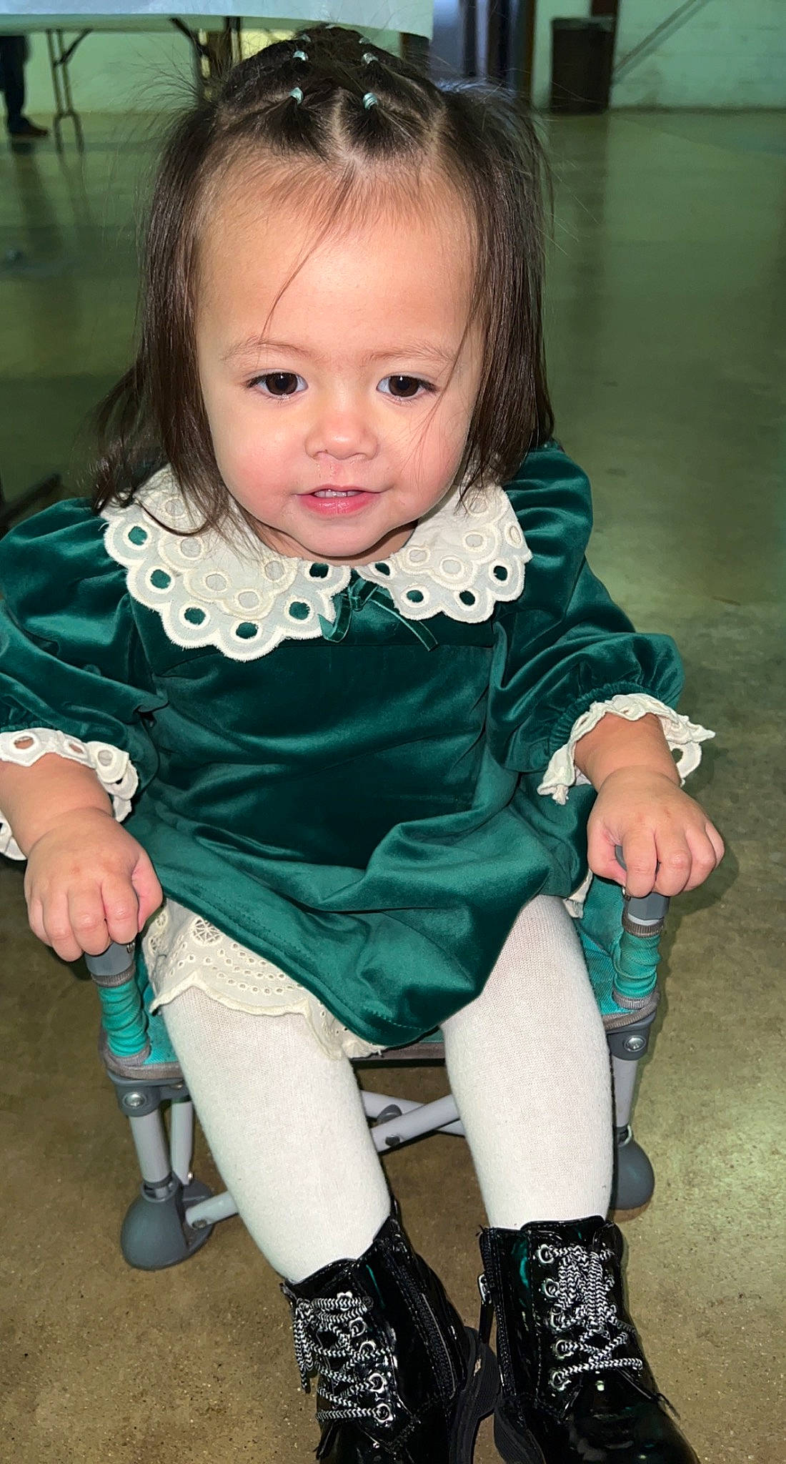 Amalia is registered to the contest to win money with this photo: baby_toddler_clothing, cheek, child, cool, eye, face, finger, flash_photography, hair, hairstyle, happy, joint, knee, leg, person, skin, sleeve, smile, sock, thigh