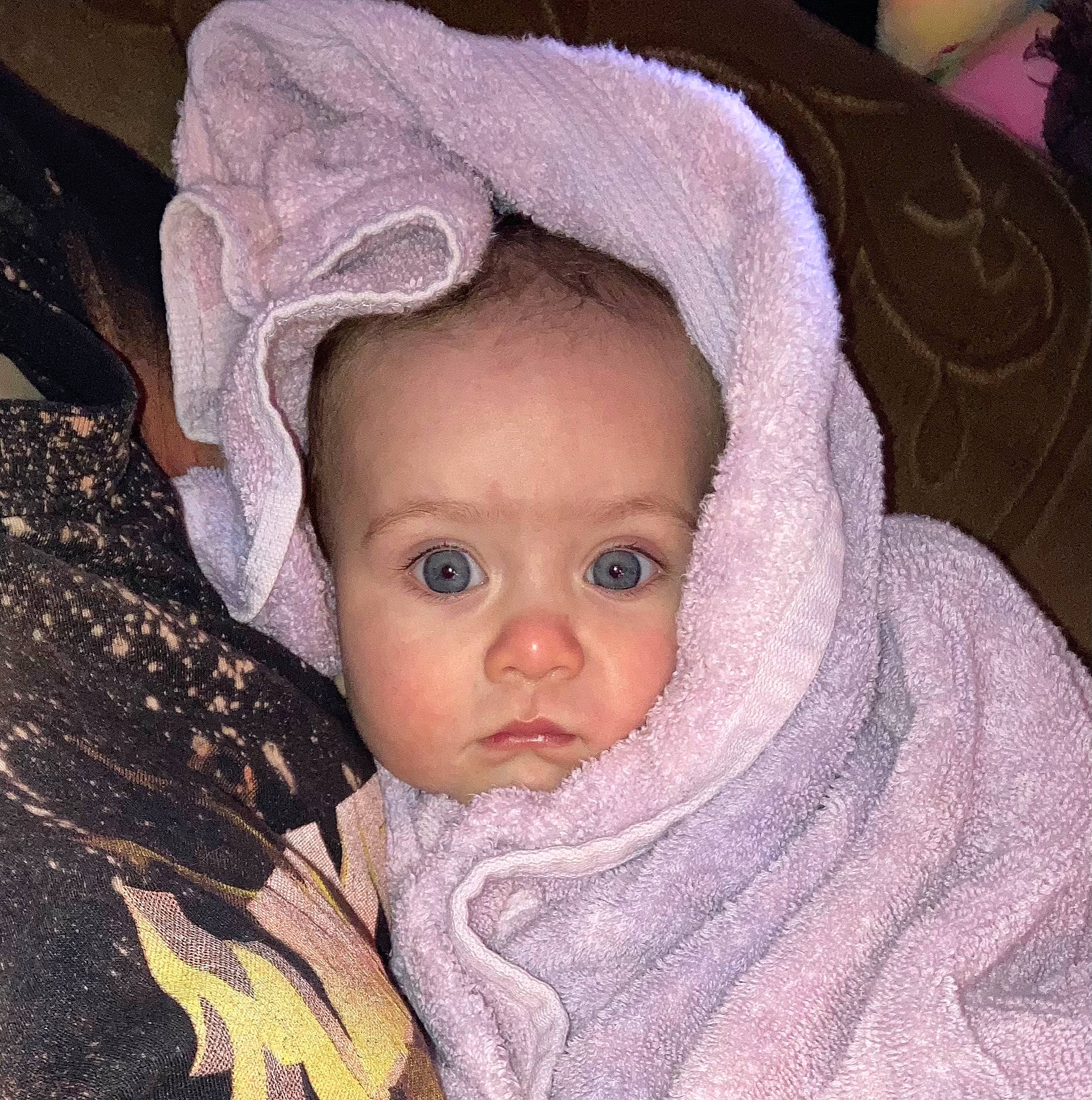 Jupiter joined the competition — help win amazing prizes! baby, baby_products, baby_toddler_clothing, bonnet, cap, cheek, child, comfort, eye, eyebrow, eyelash, fashion_accessory, fur, hair_accessory, human_body, iris, person, portrait_photography, sleeve, toddler