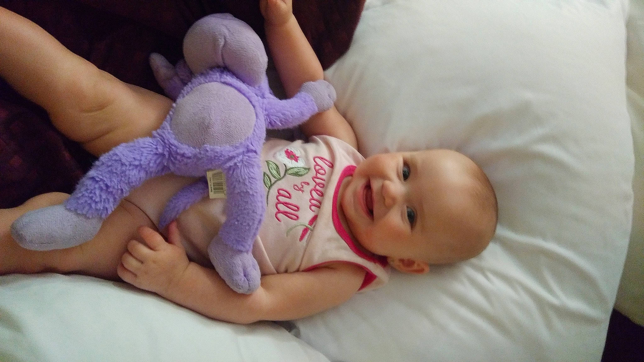 Kayleigh joined the competition — help win amazing prizes! baby, baby_toddler_clothing, cheek, child, comfort, eye, eyebrow, finger, fun, gesture, happy, head, headgear, iris, joy, linens, mouth, person, skin, smile