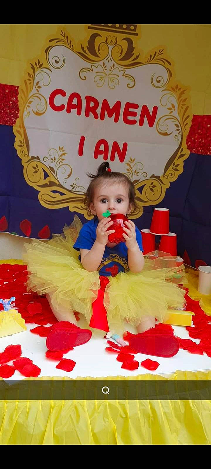 Carmen a rejoint le concours — aidez-le/la à gagner de superbes lots ! baby_toddler_clothing, birthday, buttercream, cake, cake_decorating, cake_decorating_supply, child, dress, event, fun, happy, icing, party, party_supply, person, pink, sugar_cake, sugar_paste, sweetness, toddler