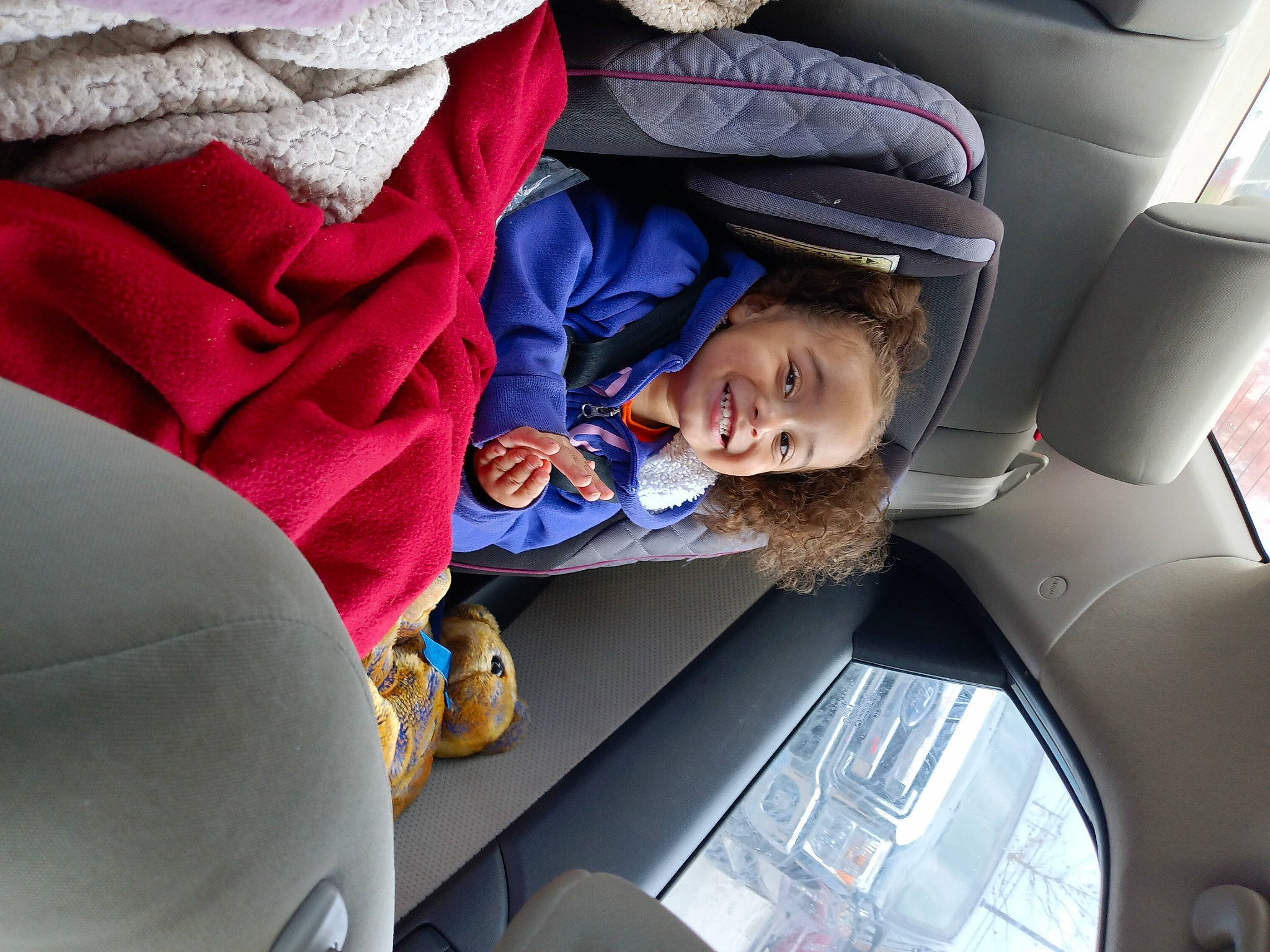 Alayhna joined the competition — help win amazing prizes! auto_part, automotive_design, automotive_exterior, automotive_lighting, car, car_seat, car_seat_cover, comfort, electric_blue, family_car, head_restraint, joy, motor_vehicle, person, personal_luxury_car, smile, toddler, vehicle, vehicle_door, white