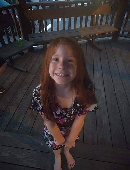 Miyah is registered to the contest to win money with this photo: blond, eye, fawn, finger, flash_photography, floor, flooring, fun, grass, happy, hardwood, head, human_body, human_leg, joy, leisure, person, smile, thigh, toddler