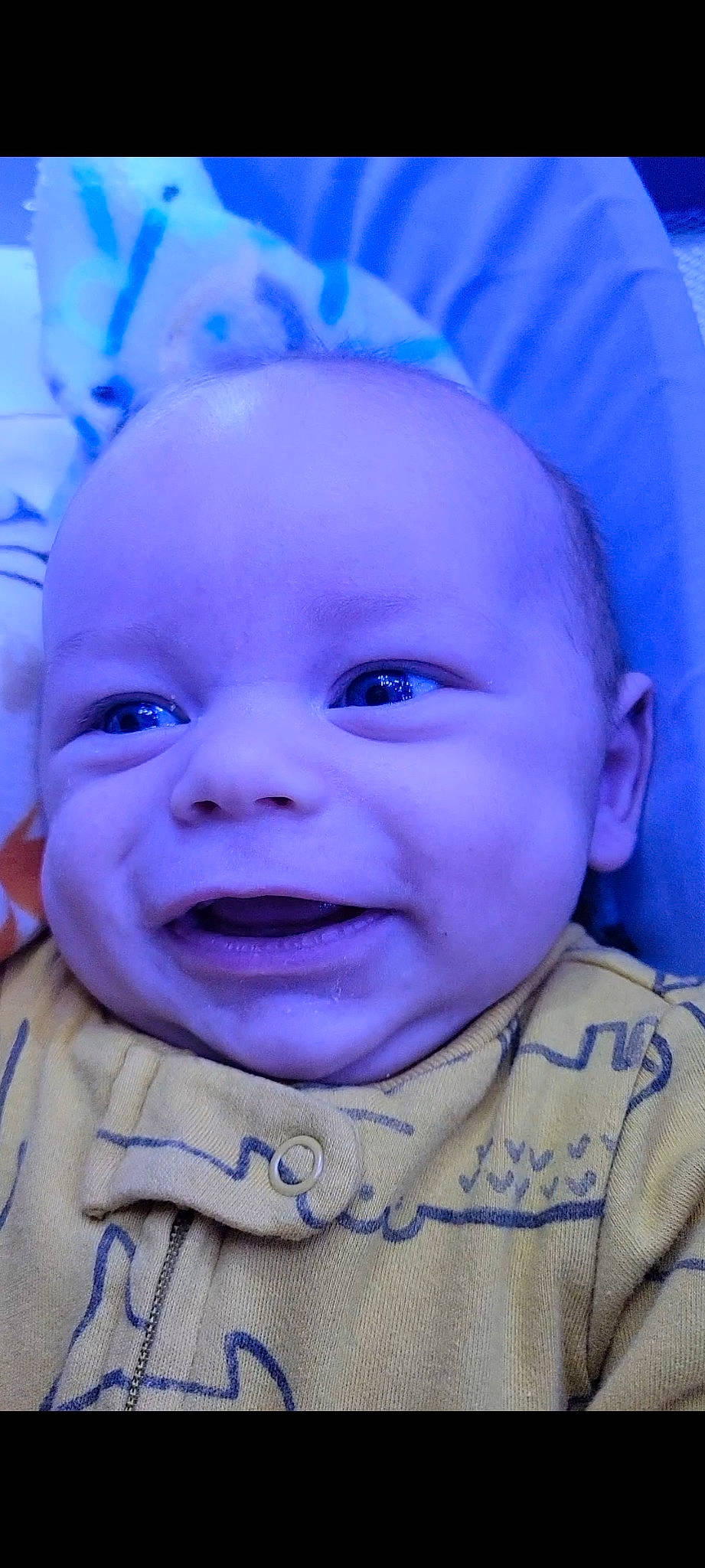 Clayton joined the competition — help win amazing prizes! azure, baby, blue, cheek, chin, ear, eye, eyebrow, forehead, hairstyle, happy, iris, lip, mouth, nose, person, pink, purple, skin, smile