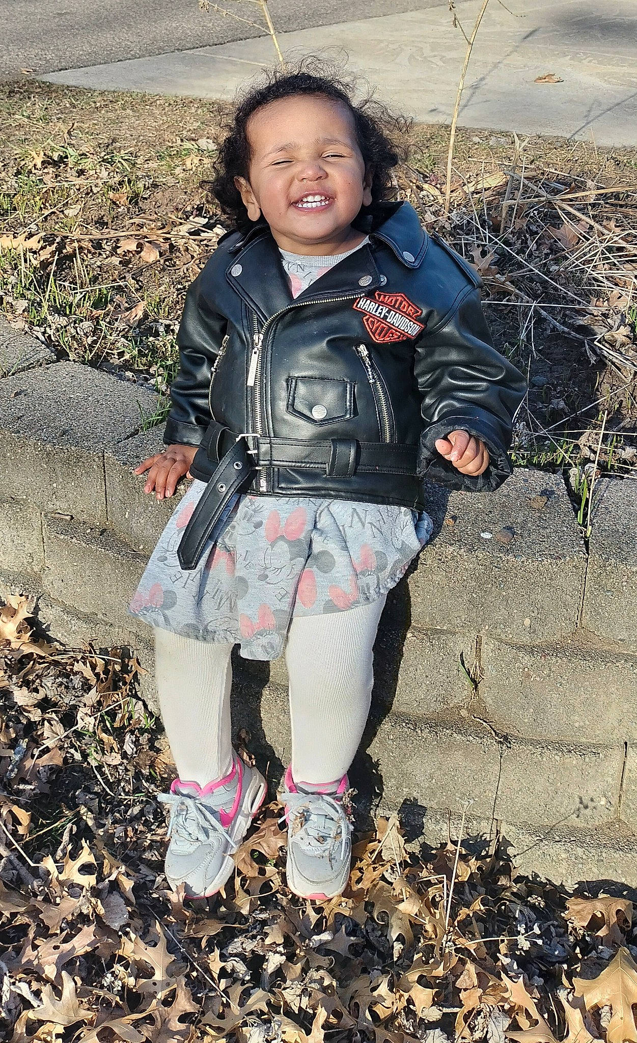 Jayla joined the competition — help win amazing prizes! blond, boot, child, face, fun, grass, happy, landscape, leisure, mud, pattern, people_in_nature, person, personal_protective_equipment, recreation, sleeve, smile, soil, toddler, wilderness