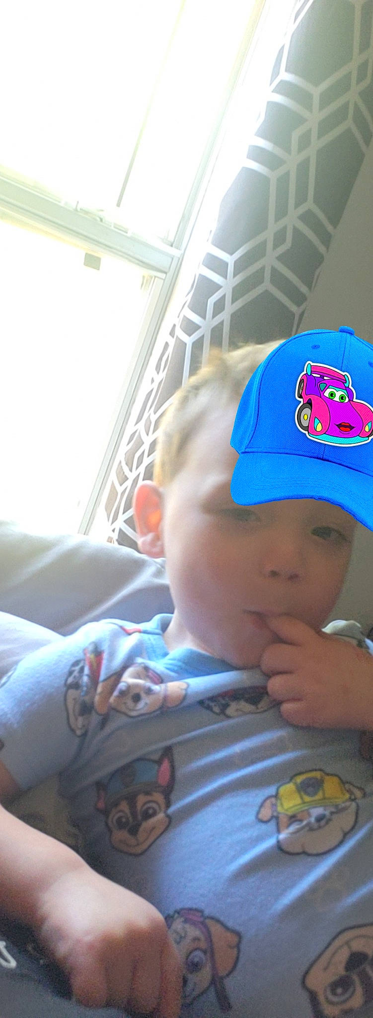 Joshua joined the competition — help win amazing prizes! baby, baby_products, baby_toddler_clothing, baseball_cap, beanie, cap, cheek, child, comfort, cricket_cap, electric_blue, fashion_accessory, fun, hat, helmet, leisure, person, personal_protective_equipment, t_shirt, toddler
