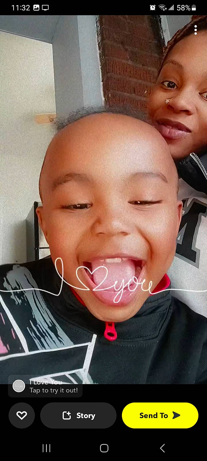 Lucius joined the competition — help win amazing prizes! cheek, child, chin, cool, drinkware, ear, eyebrow, eyelash, forehead, fun, happy, jaw, laugh, lip, mouth, nose, person, personal_protective_equipment, skin, smile