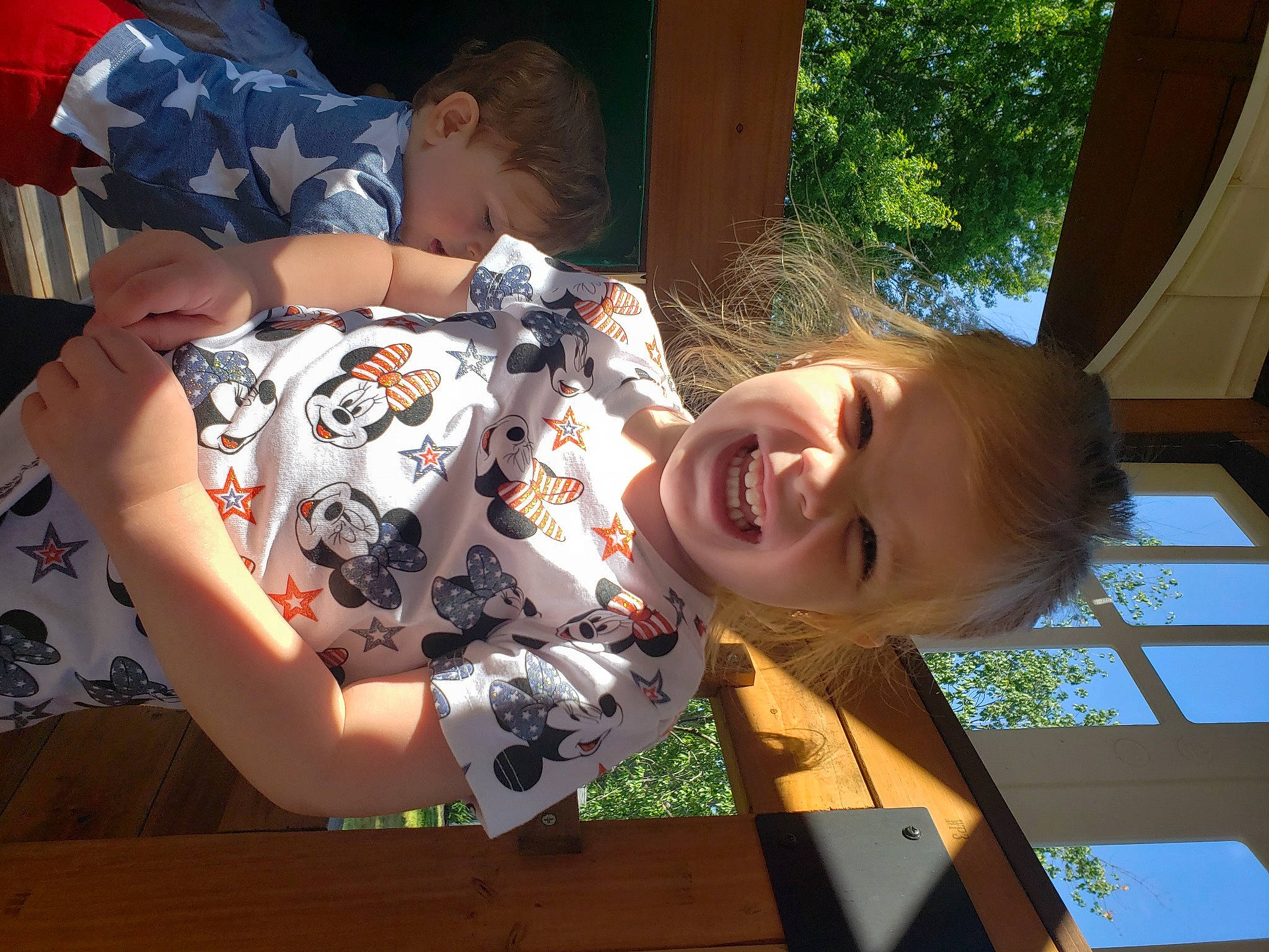 Emerson joined the competition — help win amazing prizes! child, cool, fun, grass, hairstyle, happy, human_body, leaf, leisure, morning, organ, person, shade, smile, summer, sunlight, t_shirt, toddler, tree, wood