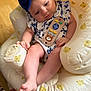 Harlow Rivah joined the competition — help win amazing prizes! baby, infant, headband, blue_bow, remote_control, teddy_bear_pattern, baby_seat, wooden_floor, barefoot, clothing, cute, child, indoor, person, legs, feet, hand, face, expression, soft_lighting