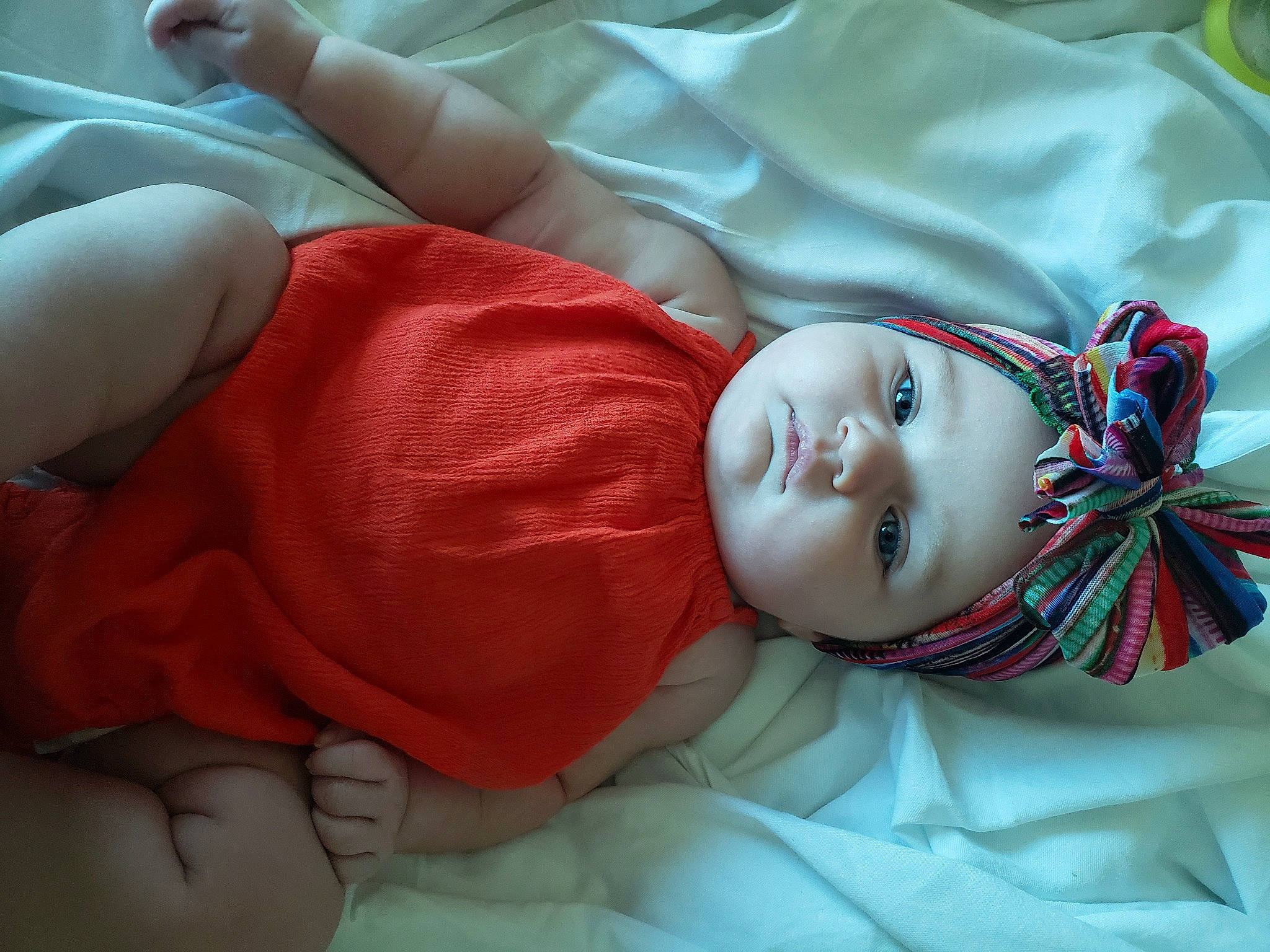 Meredith is registered to the contest to win money with this photo: baby, child, headwear, nap, person