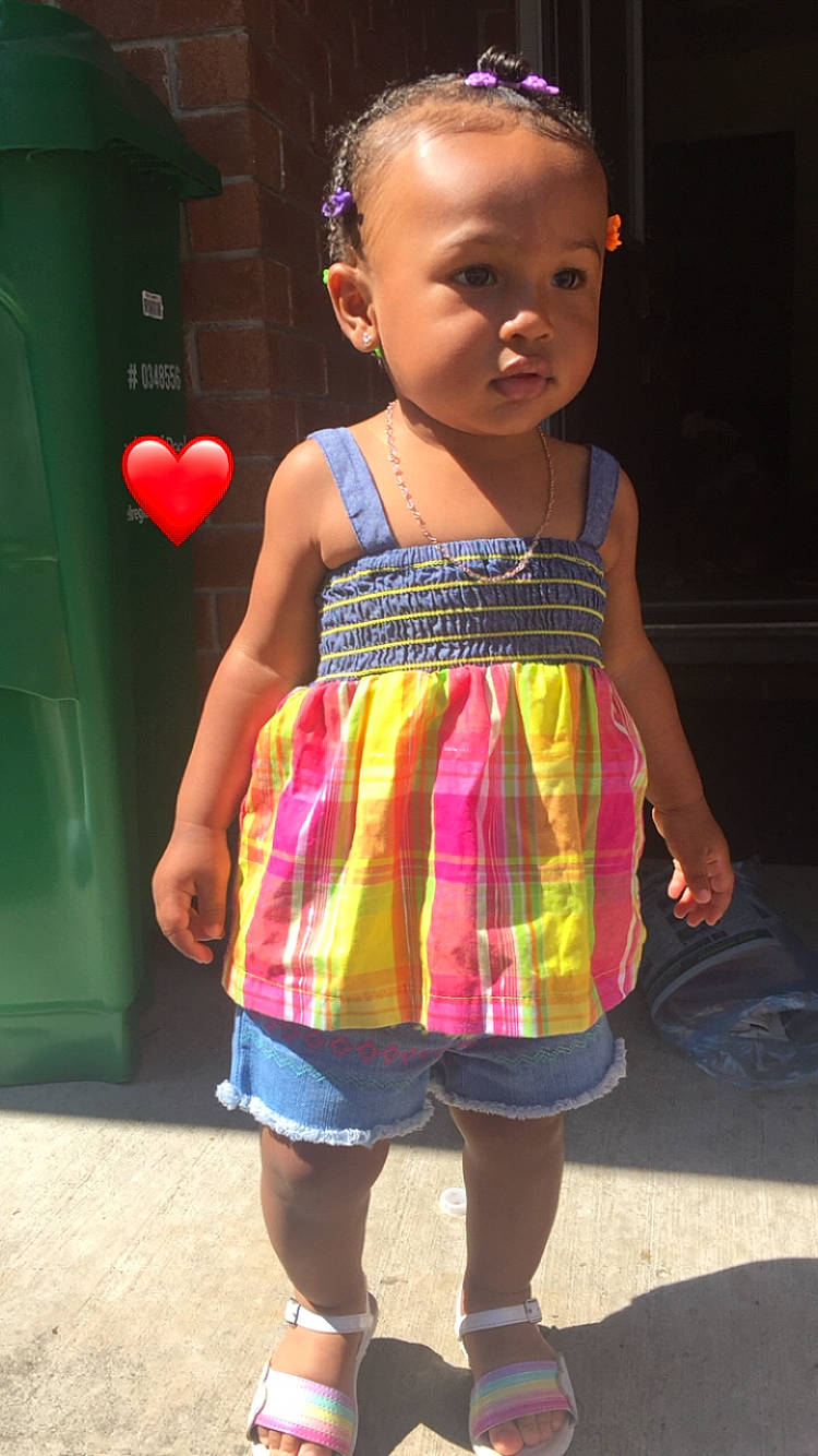 Blossom joined the competition — help win amazing prizes! child, dress, pattern, person, play, toddler