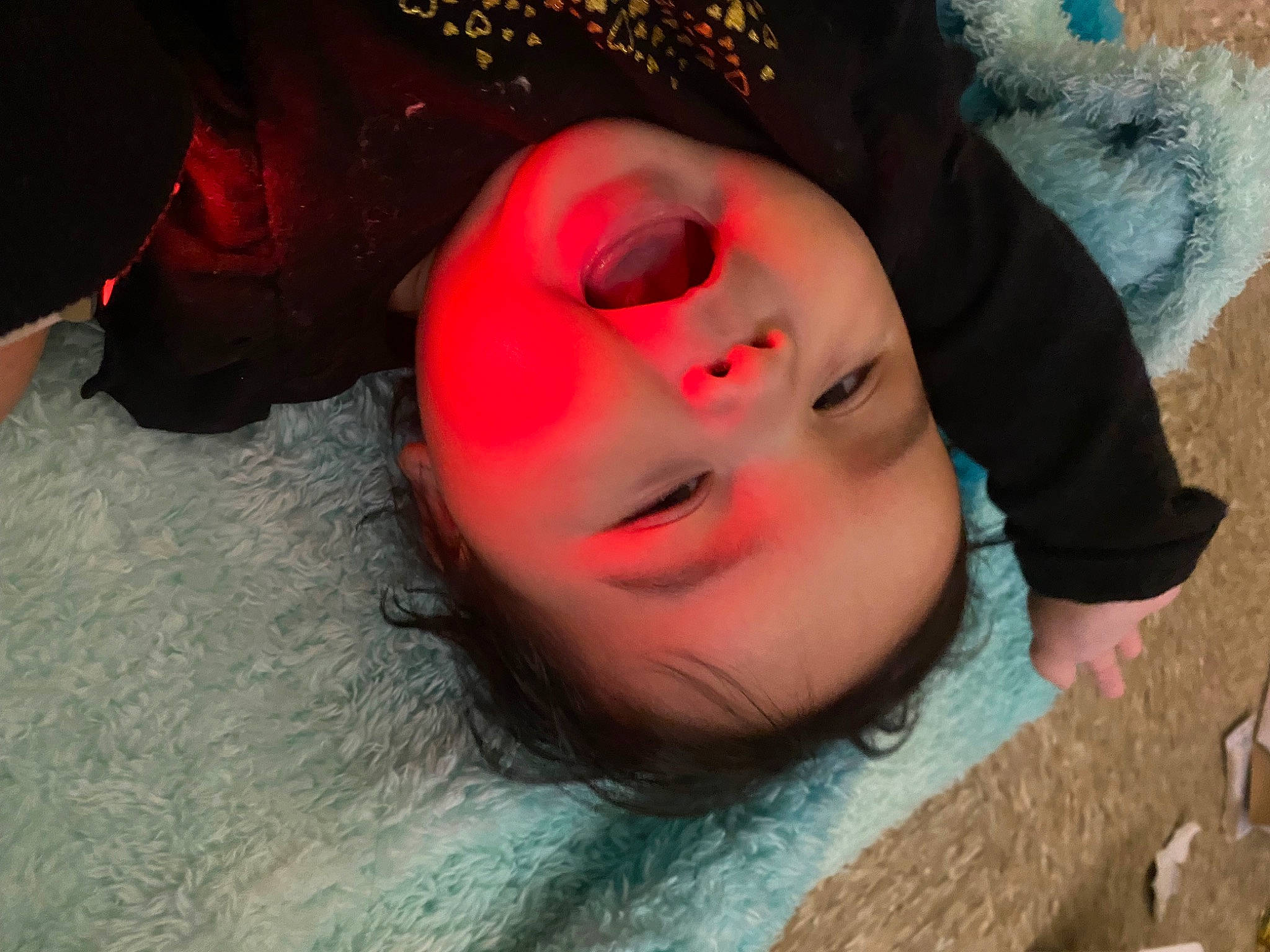 Imaani is registered to the contest to win money with this photo: baby, black_hair, cheek, child, eye, eyebrow, eyelash, fun, fur, grass, happy, headgear, human_body, iris, lip, mouth, nose, person, plant, smile