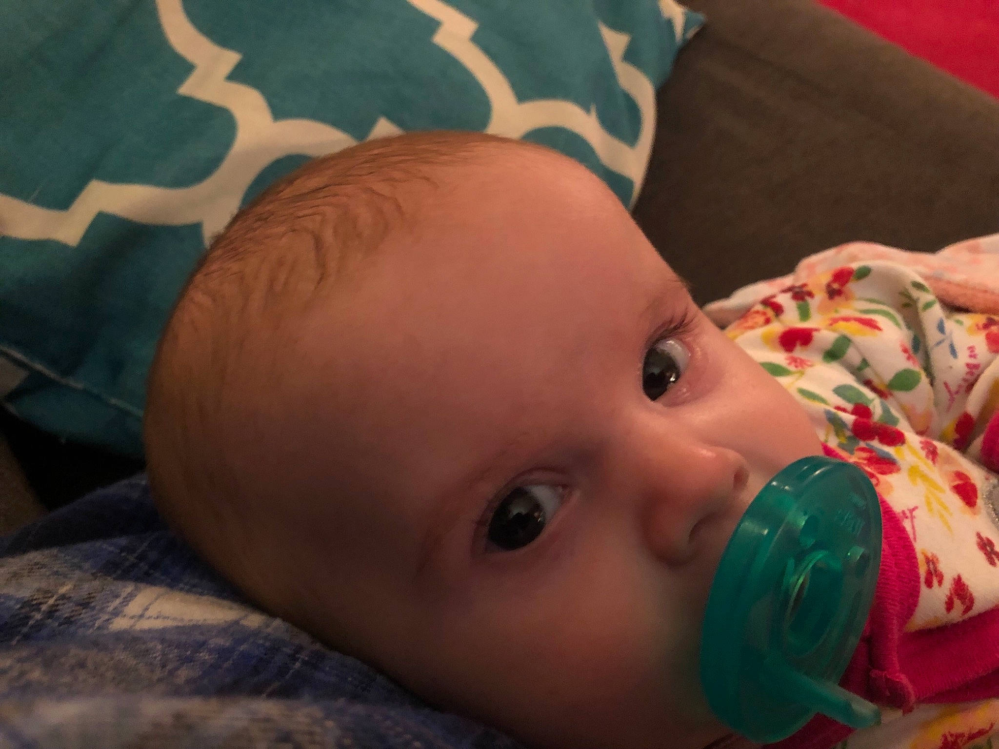 Cassidy is registered to the contest to win money with this photo: baby, cheek, child, chin, comfort, eye, eyebrow, eyelash, face, facial_expression, forehead, head, human_body, iris, lip, mouth, nose, person, skin, textile