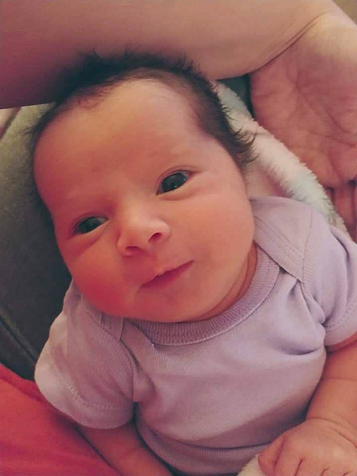 Alivia is registered to the contest to win money with this photo: baby, baby_making_funny_faces, beauty, cheek, child, chin, close_up, ear, eye, eyebrow, face, facial_expression, forehead, head, lip, mouth, nose, person, skin, smile