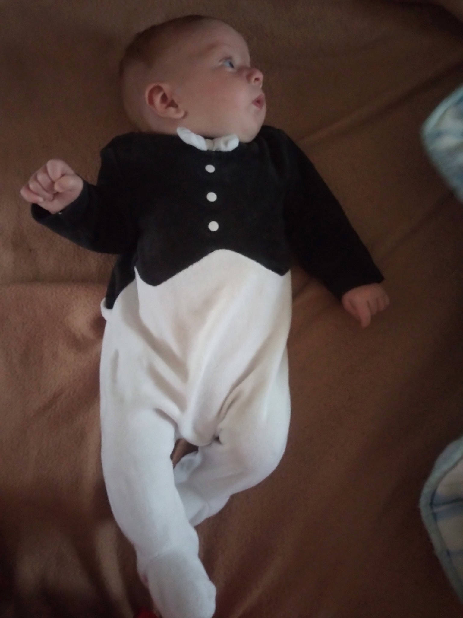 évan participe au concours pour gagner de l'argent avec cette photo : baby, baby_toddler_clothing, cheek, child, formal_wear, person, product, sleeve, t_shirt, toddler