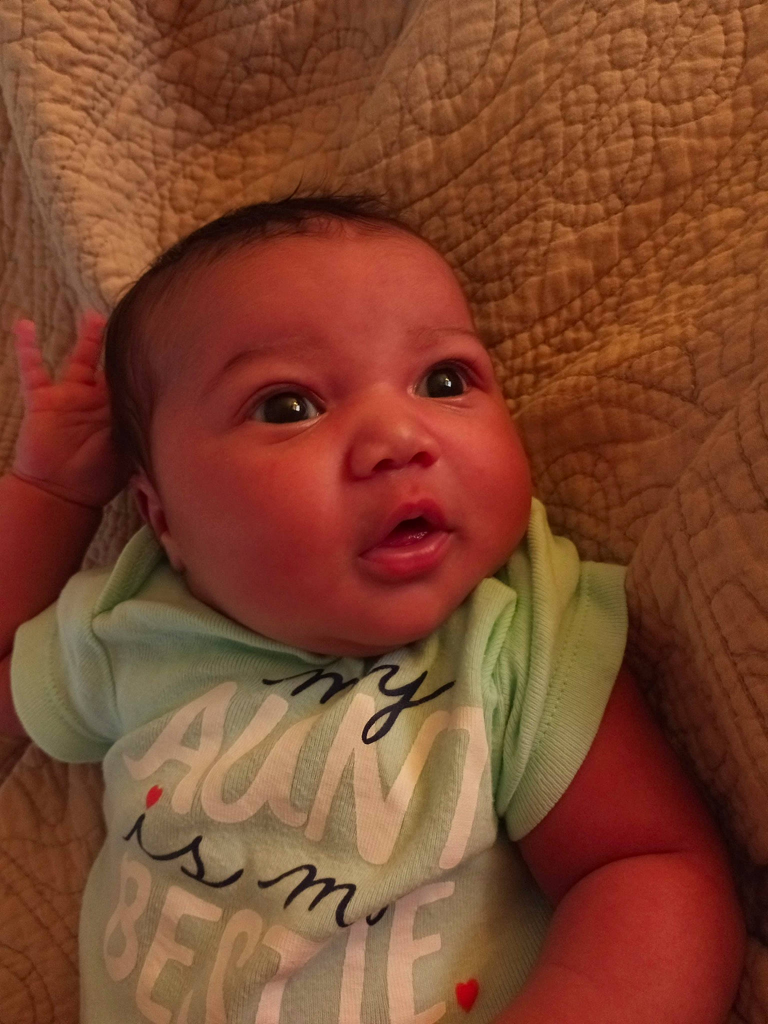 Emberly joined the competition — help win amazing prizes! baby, cheek, chin, comfort, ear, eye, eyebrow, eyelash, forehead, hairstyle, iris, lip, mammal, mouth, nose, organ, person, skin, sleeve, smile