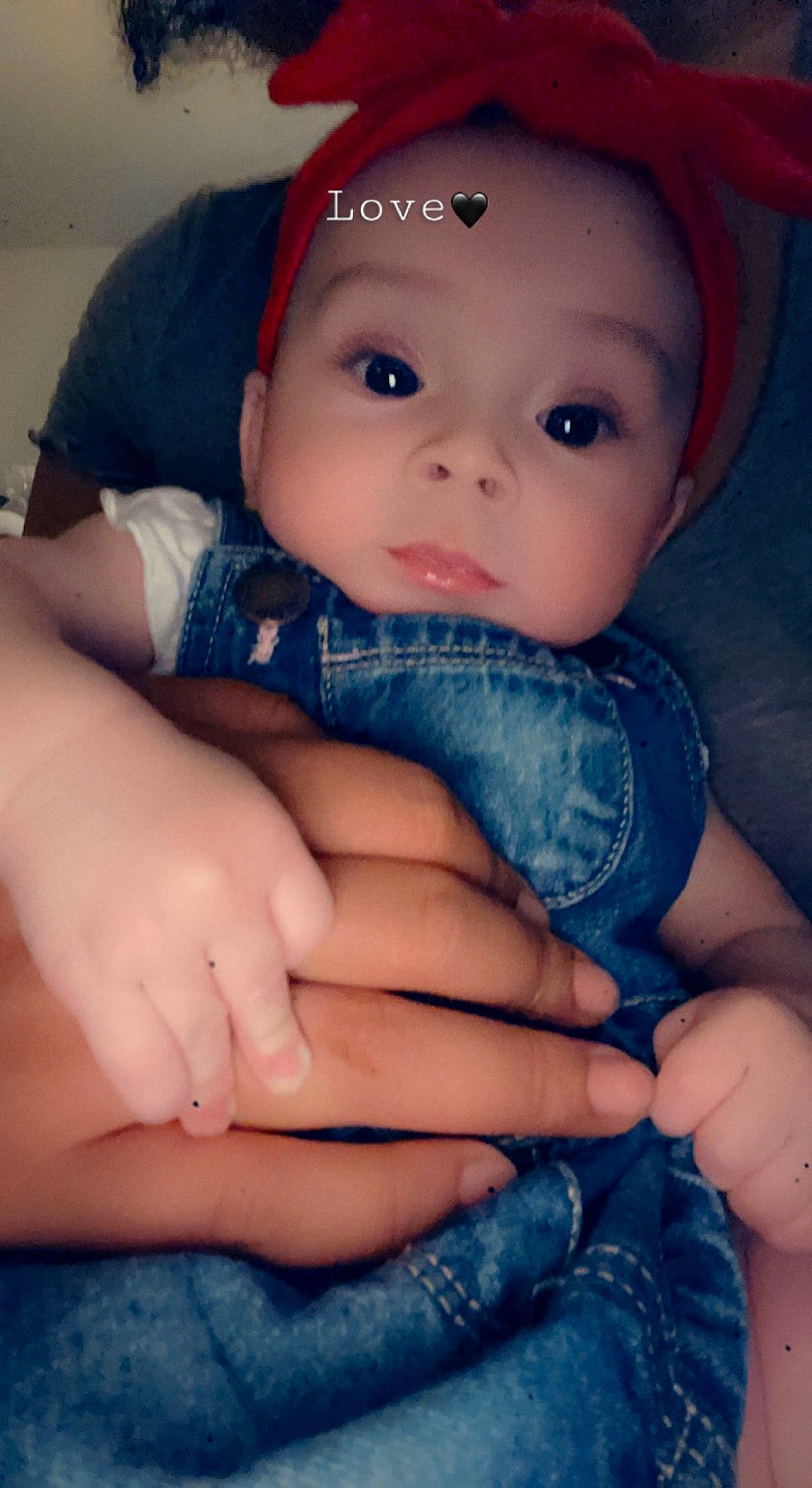 Cianna joined the competition — help win amazing prizes! arm, azure, baby_toddler_clothing, blue, cheek, chin, eye, eyebrow, eyelash, face, finger, gesture, hand, iris, lip, mouth, nose, organ, person, skin