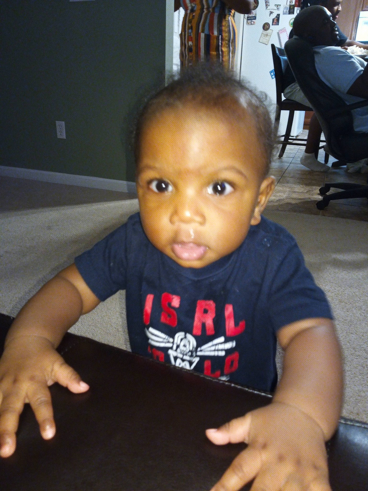 Hendrix joined the competition — help win amazing prizes! arm, baby, cheek, child, cool, face, finger, forehead, fun, hand, head, person, sitting, skin, smile, toddler