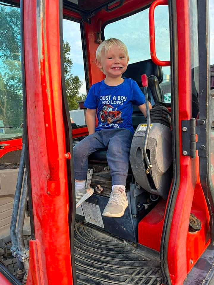 Nash joined the competition — help win amazing prizes! auto_part, automotive_exterior, automotive_tire, child, fun, gas, joy, leisure, mode_of_transport, motor_vehicle, person, playground, public_space, recreation, shorts, sky, smile, sneakers, t_shirt, toddler