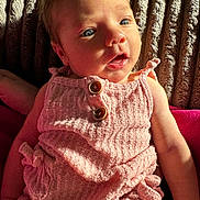 Lorelai joined the competition — help win amazing prizes! accessories, applique, architecture, baby, bed, blanket, blonde, blouse, bodypart, bonnet, bracelet, building, chair, clothing, coat, couch, cushion, dress, earring, face