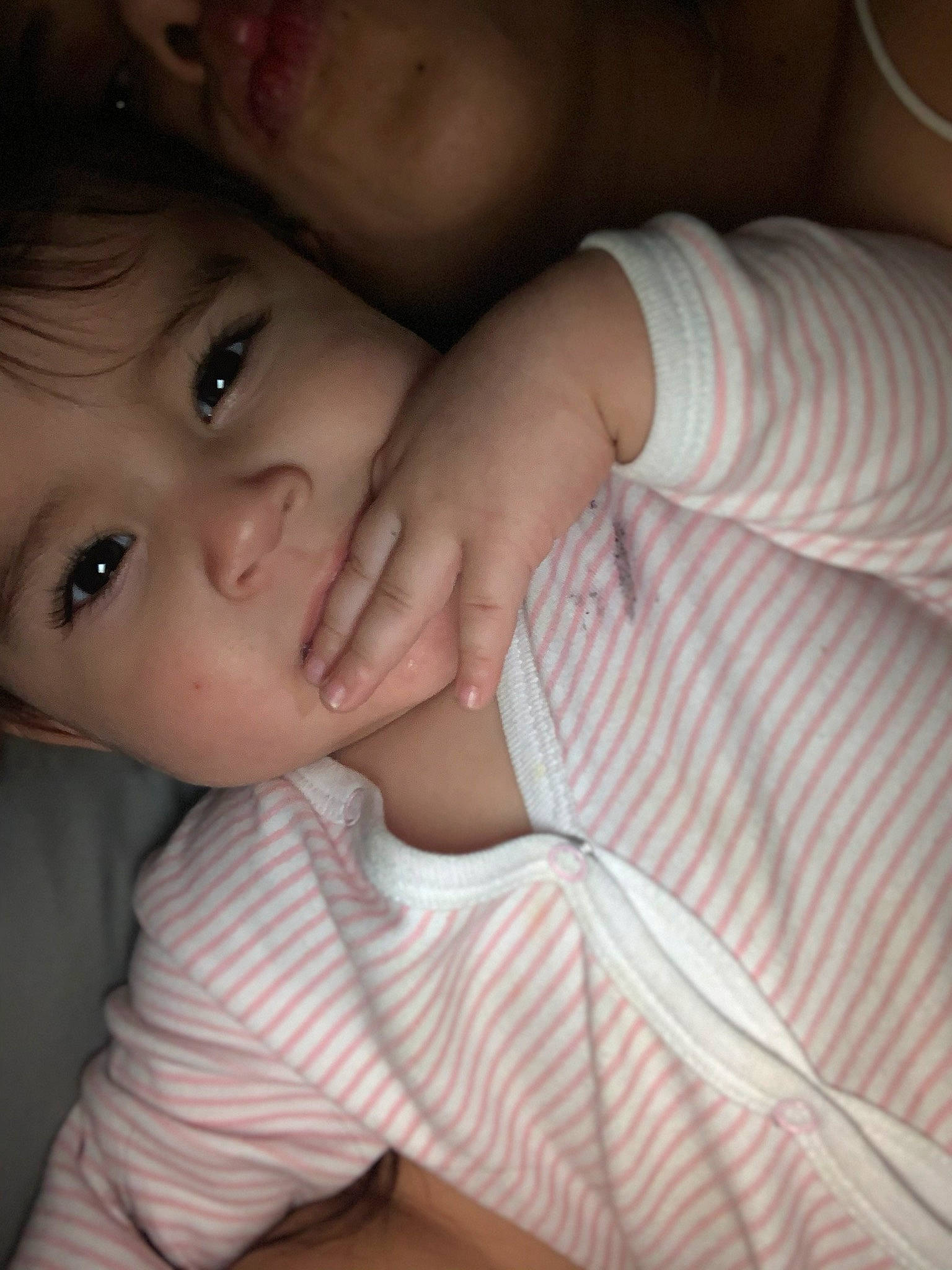 Lailah is registered to the contest to win money with this photo: baby, beauty, cheek, child, chin, eye, face, finger, forehead, gesture, hand, head, iris, lip, mouth, muscle, nose, person, skin, smile