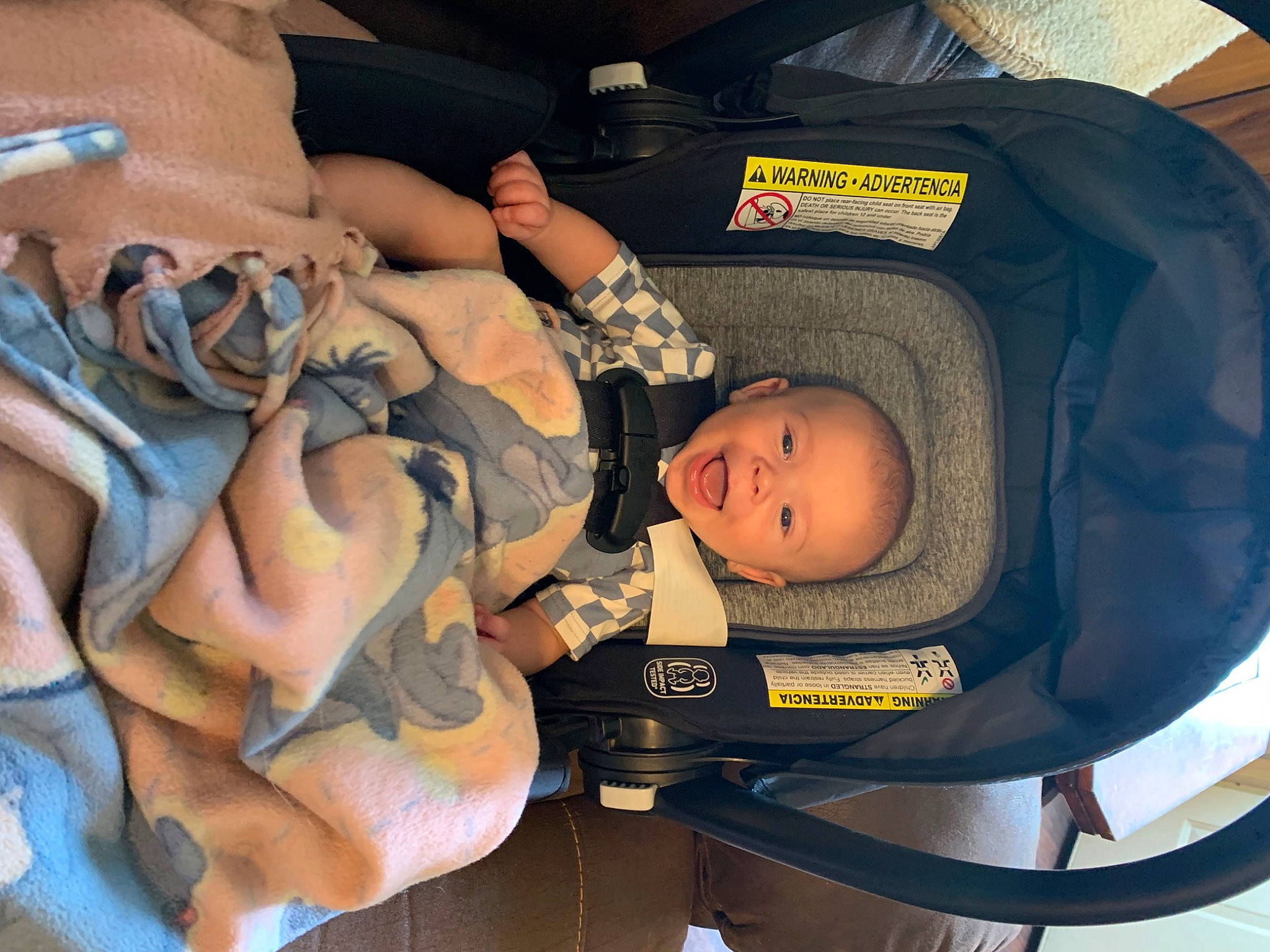 Waylon joined the competition — help win amazing prizes! auto_part, baby, baby_carriage, baby_products, baby_safety, baby_toddler_clothing, chest, child, comfort, helmet, navel, person, personal_protective_equipment, service, thigh, toddler