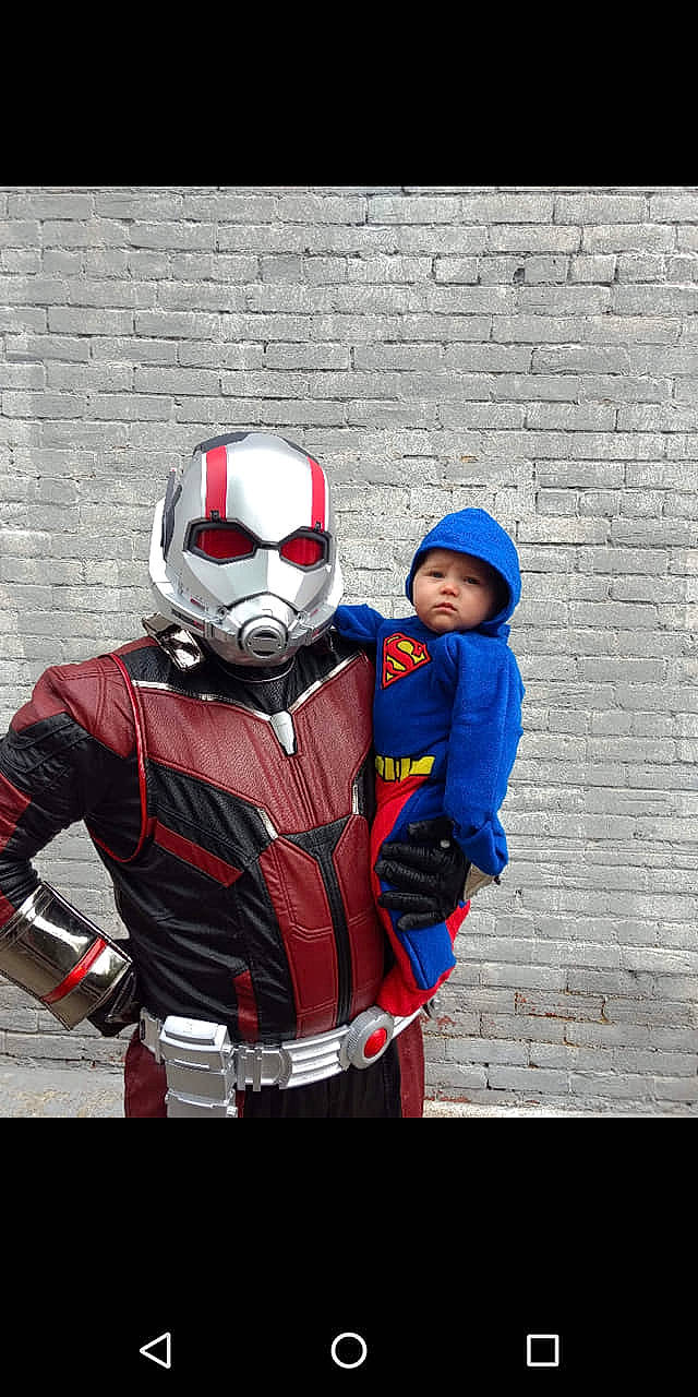 Jericho joined the competition — help win amazing prizes! costume, fictional_character, headwear, person, suit_actor, superhero