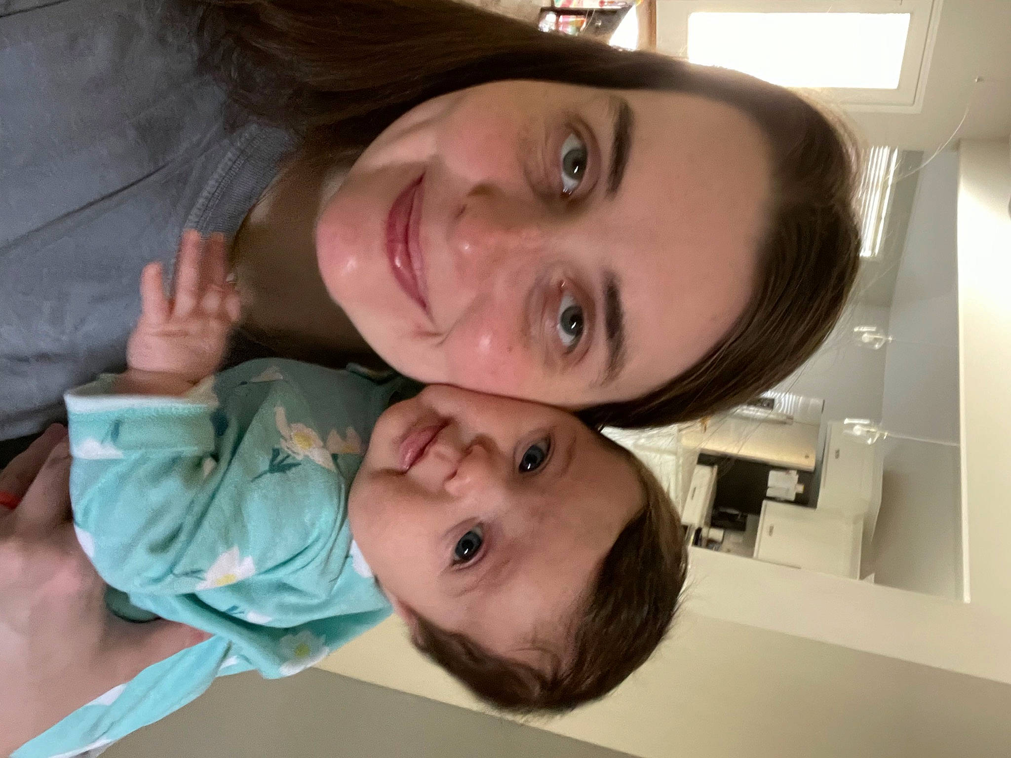 Maggie is registered to the contest to win money with this photo: baby, cheek, ear, eyebrow, eyelash, finger, forehead, gesture, happy, human_body, iris, jaw, joy, lip, mouth, neck, nose, person, skin, smile