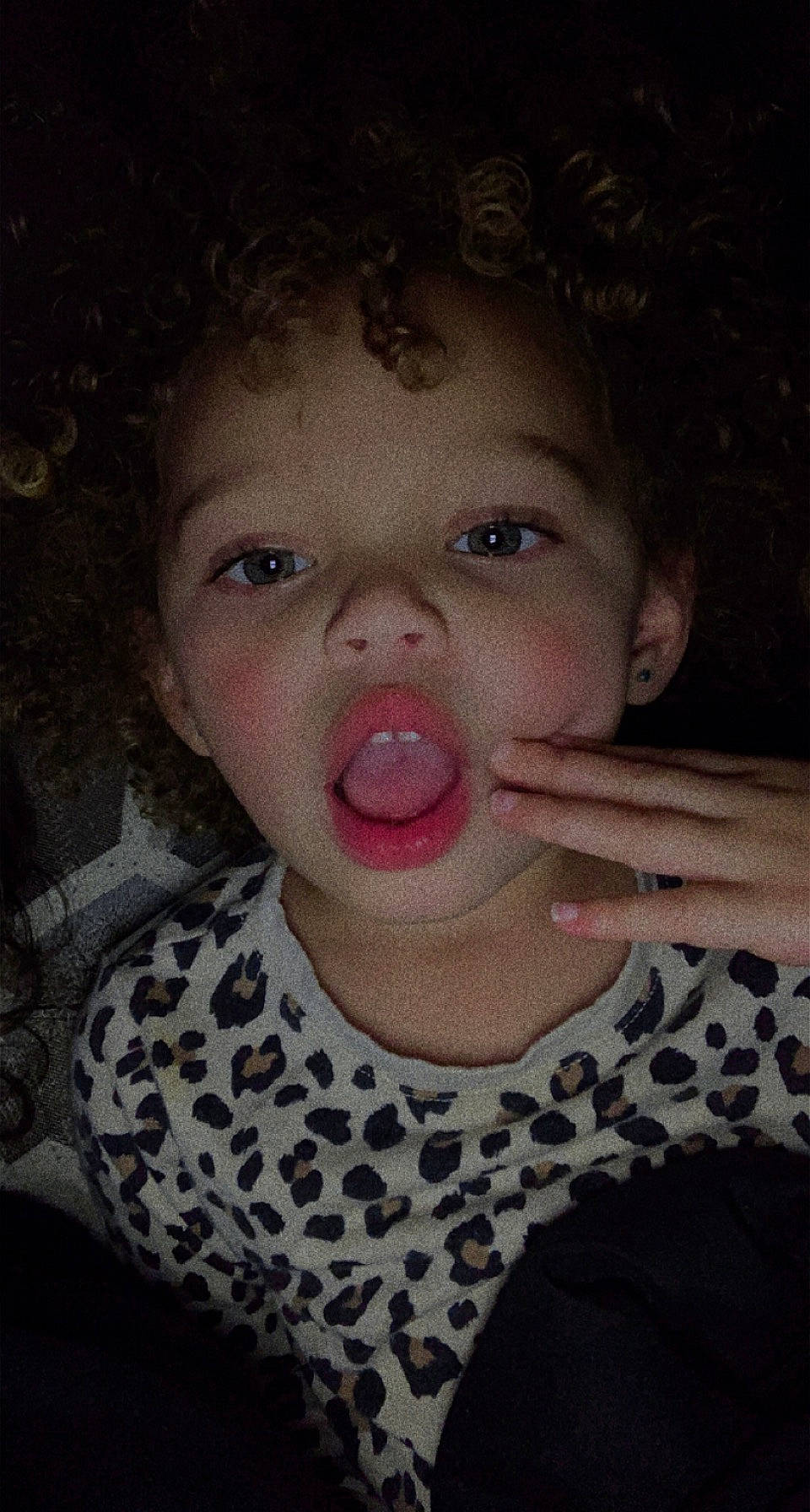 Keara joined the competition — help win amazing prizes! baby_toddler_clothing, cheek, child, ear, eyelash, gesture, happy, human_body, jaw, lip, mouth, nail, nose, performing_arts, person, sweetness, tableware, throat, toddler, tongue
