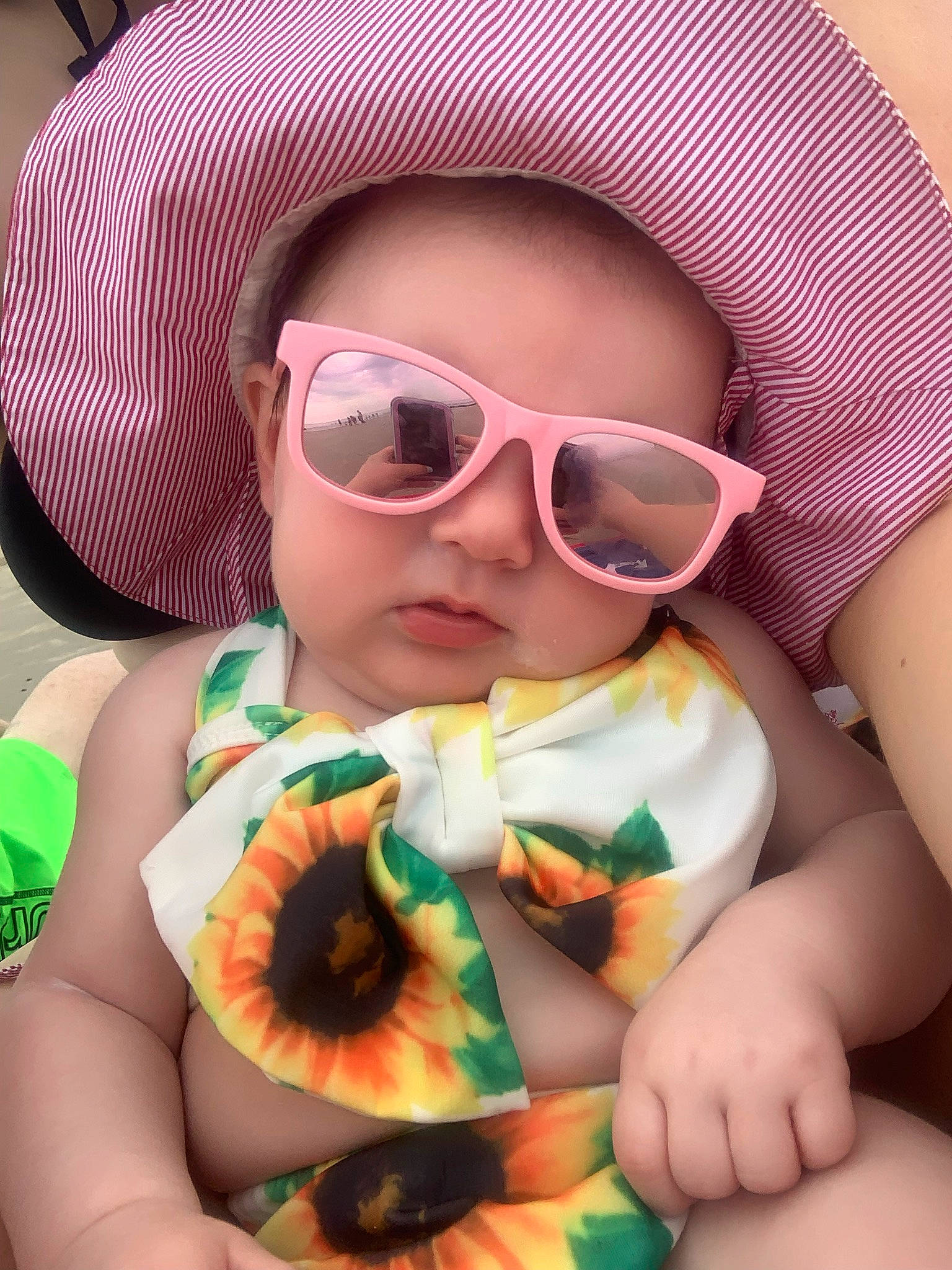 Fiona joined the competition — help win amazing prizes! eyewear, facial_expression, glasses, goggles, green, hairstyle, hand, human, leaf, lip, mouth, neck, orange, organ, person, photograph, plant, skin, sunglasses, vision_care