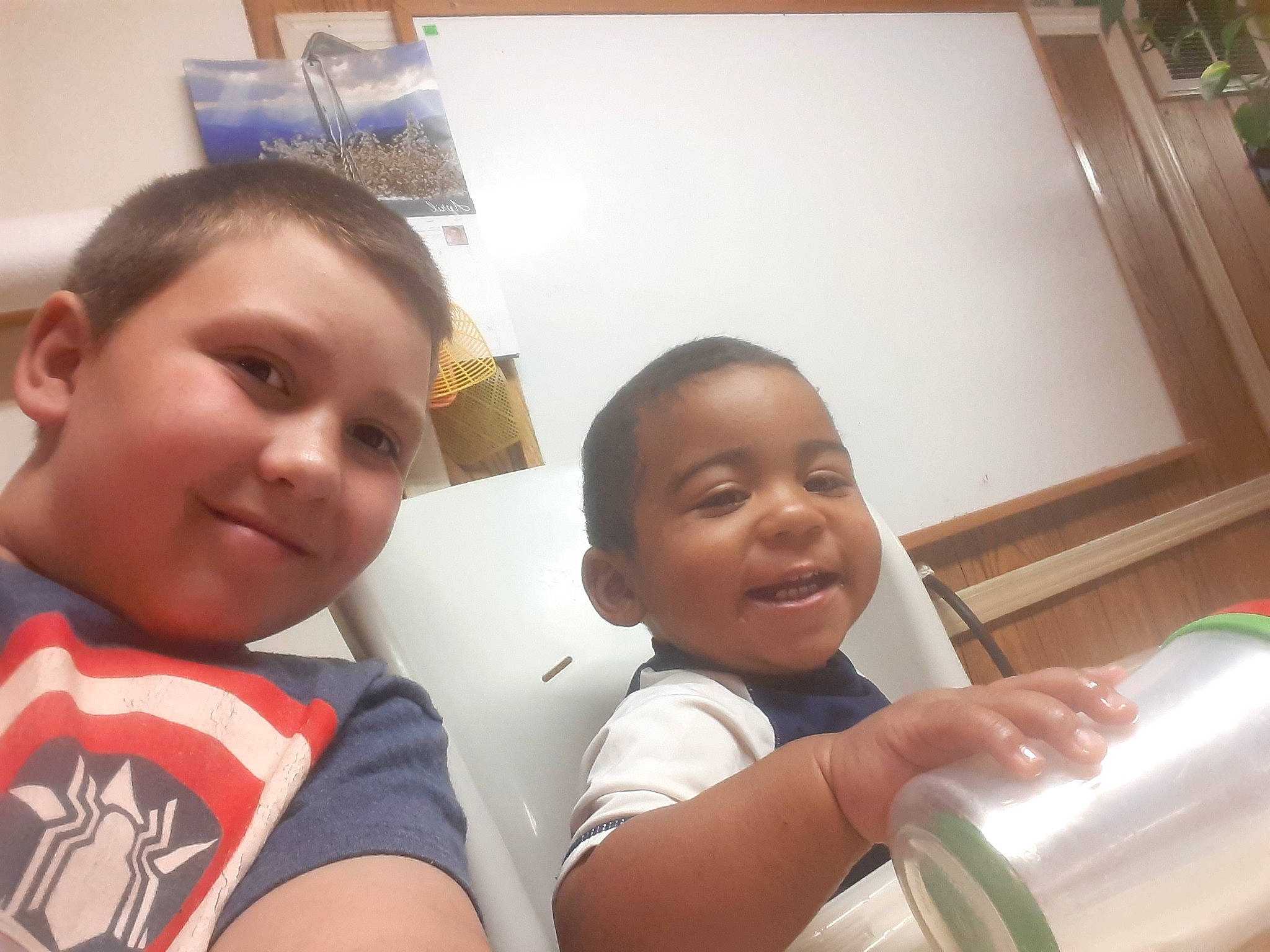 Camron joined the competition — help win amazing prizes! baby, child, happy, joy, person, selfie, smile, toddler