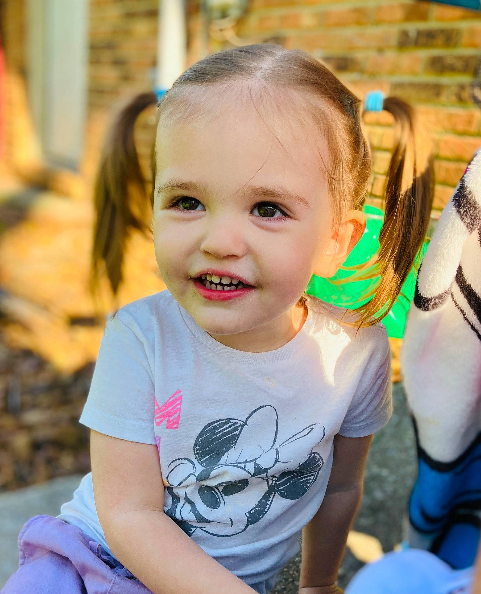 Madelynn joined the competition — help win amazing prizes! arm, child, cool, event, fun, grass, green, happy, iris, jewellery, joy, leisure, person, play, recreation, sitting, skin, smile, summer, t_shirt