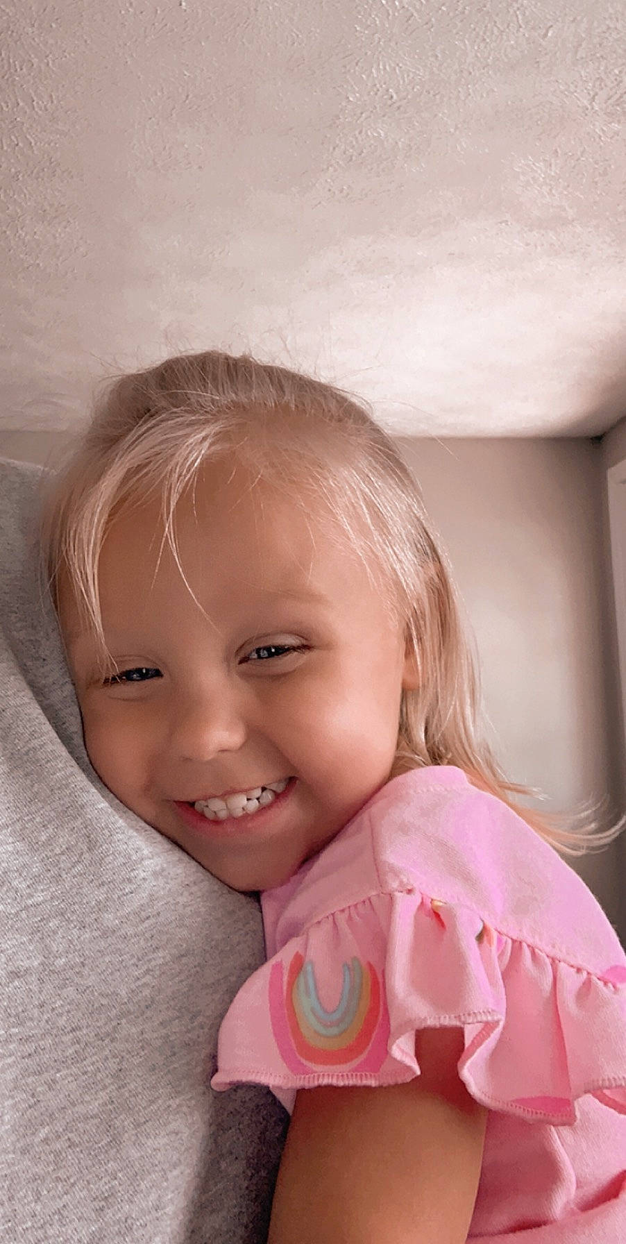 Ansley joined the competition — help win amazing prizes! baby, blond, brown_hair, cheek, child, chin, ear, eye, face, hair, head, iris, joy, lip, mouth, neck, nose, person, pink, skin