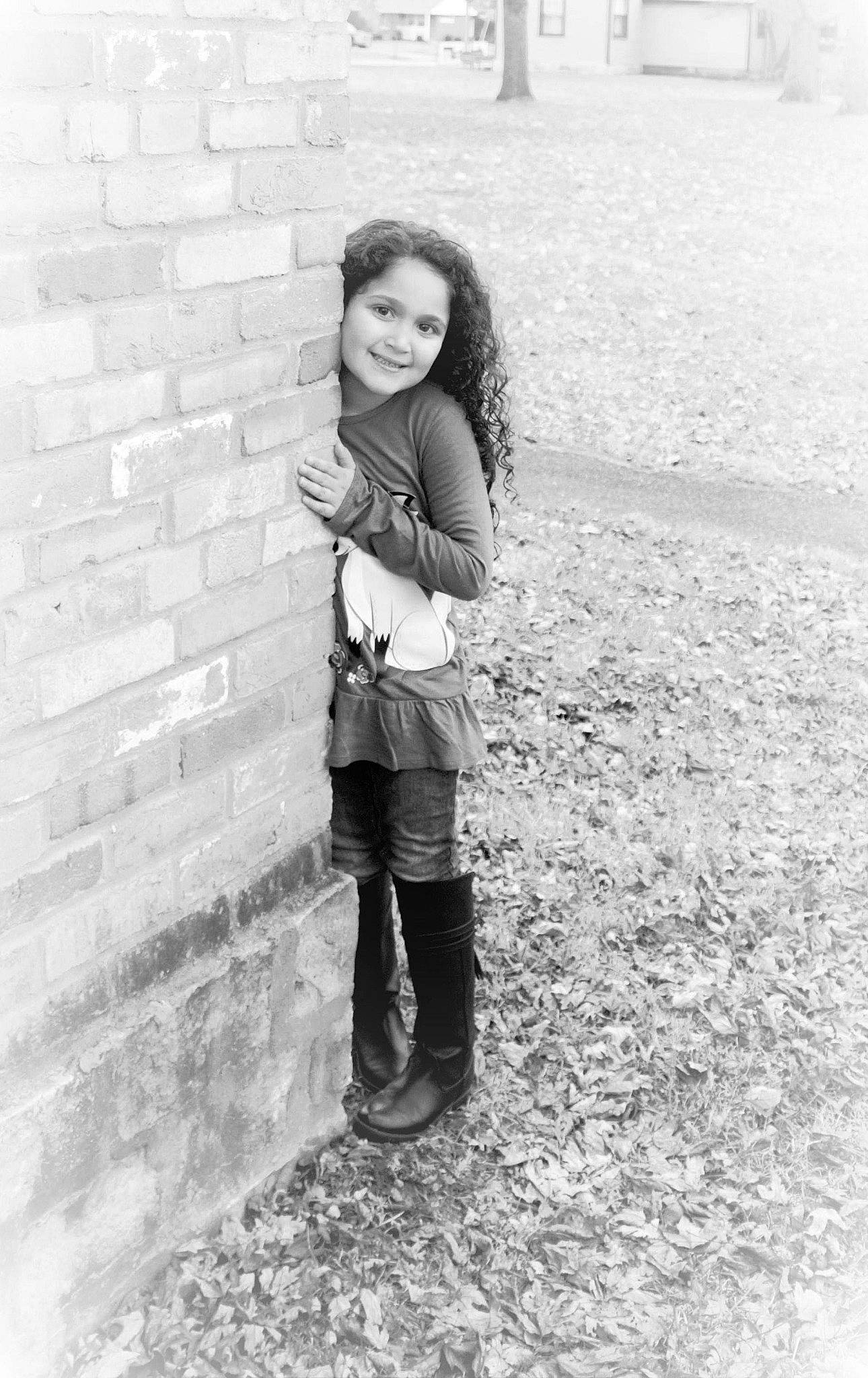 Zayleigh is registered to the contest to win money with this photo: black, black_and_white, child, girl, joy, monochrome, monochrome_photography, person, photo_shoot, photograph, photography, portrait, portrait_photography, smile, snapshot, standing, white