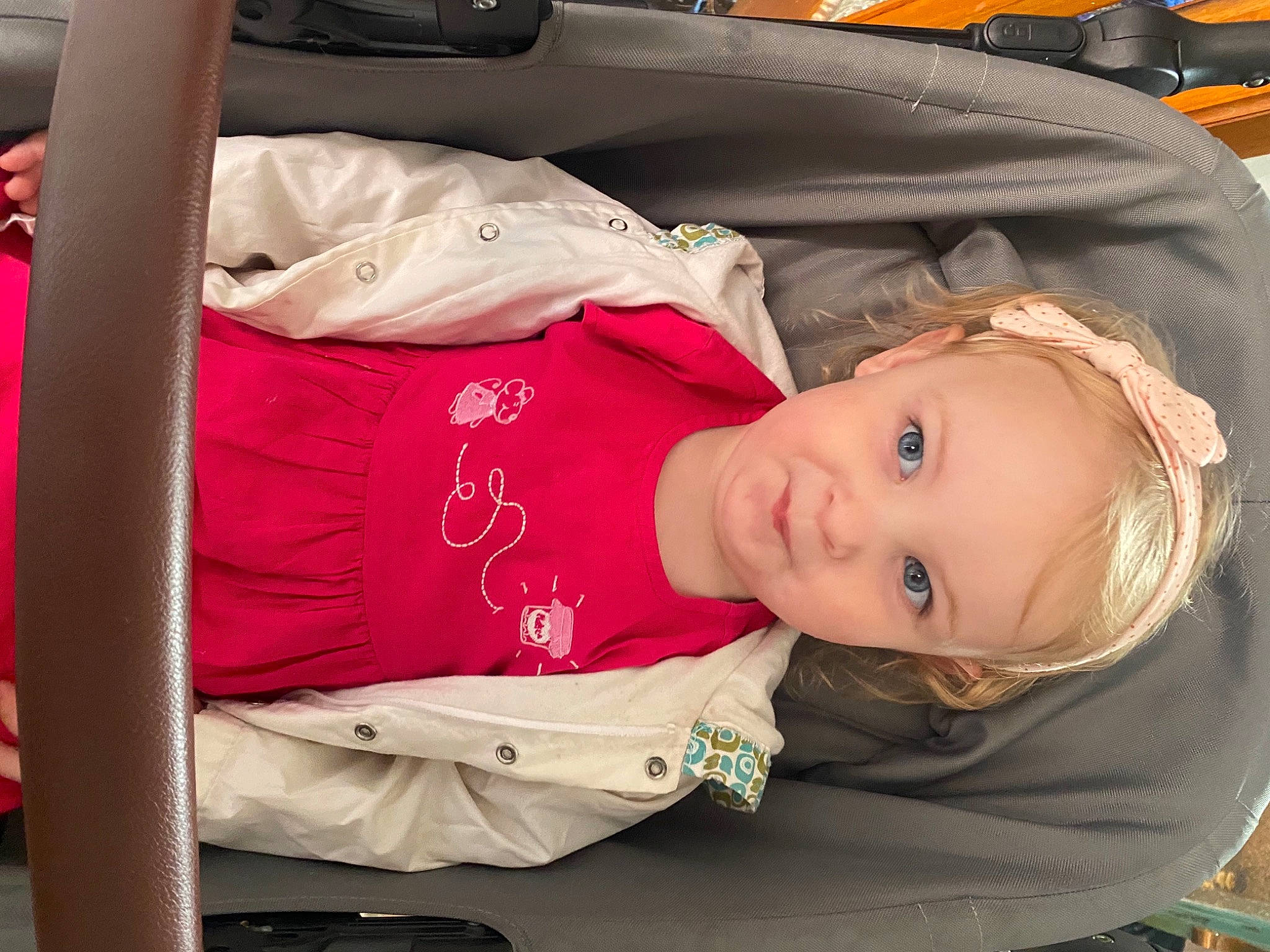 Livia-alabama a rejoint le concours — aidez-le/la à gagner de superbes lots ! auto_part, baby, baby_carriage, baby_products, baby_toddler_clothing, cheek, child, comfort, elbow, fun, human, mammal, motor_vehicle, person, sitting, toddler, travel, vertebrate