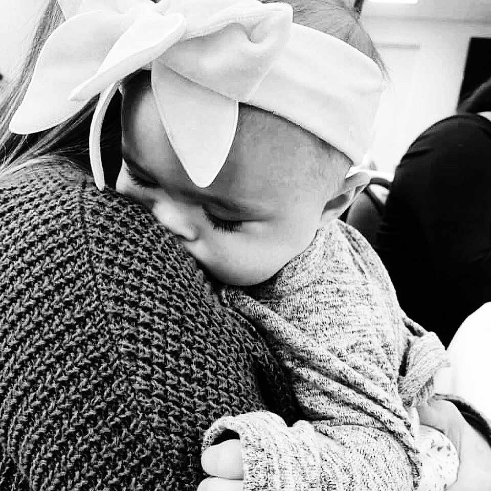 Addalyn joined the competition — help win amazing prizes! baby, birth, black, black_and_white, child, eye, hand, headgear, human, monochrome, monochrome_photography, nap, people, photograph, photography, sleep, snapshot, stock_photography, toddler, white