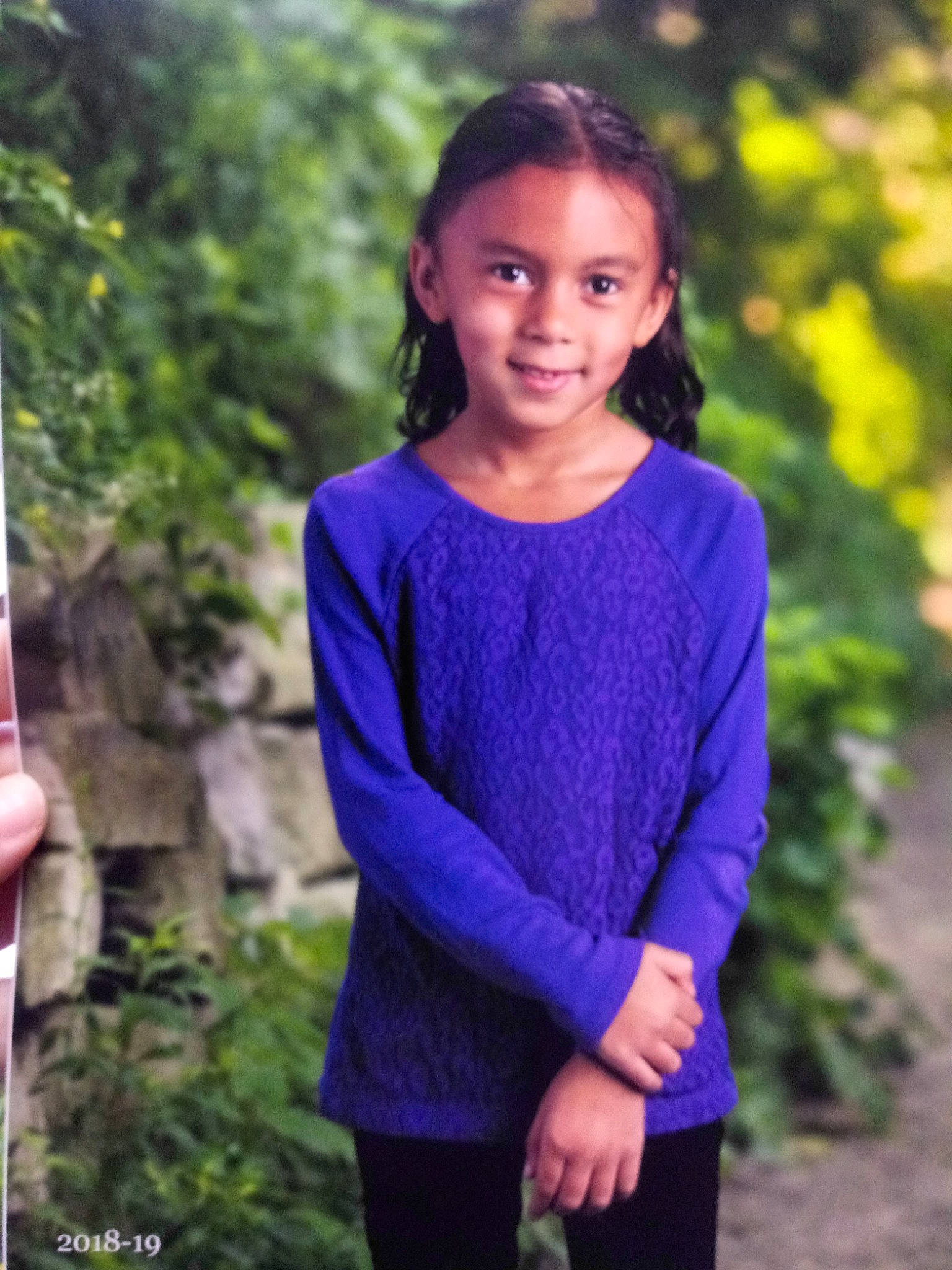 Kaitlyn joined the competition — help win amazing prizes! beauty, blue, clothing, cobalt_blue, electric_blue, face, joy, neck, outerwear, pattern, person, photo_shoot, photography, plant, portrait, portrait_photography, purple, sleeve, sweater, t_shirt