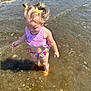 Charli is registered to the contest to win money with this photo: barefoot, beach, butterfly, child, cute, fashion, hair_clips, happy, nature, outdoor, person, play, rainbow, sand, splashing, summer, sunlight, swimsuit, toddler, water
