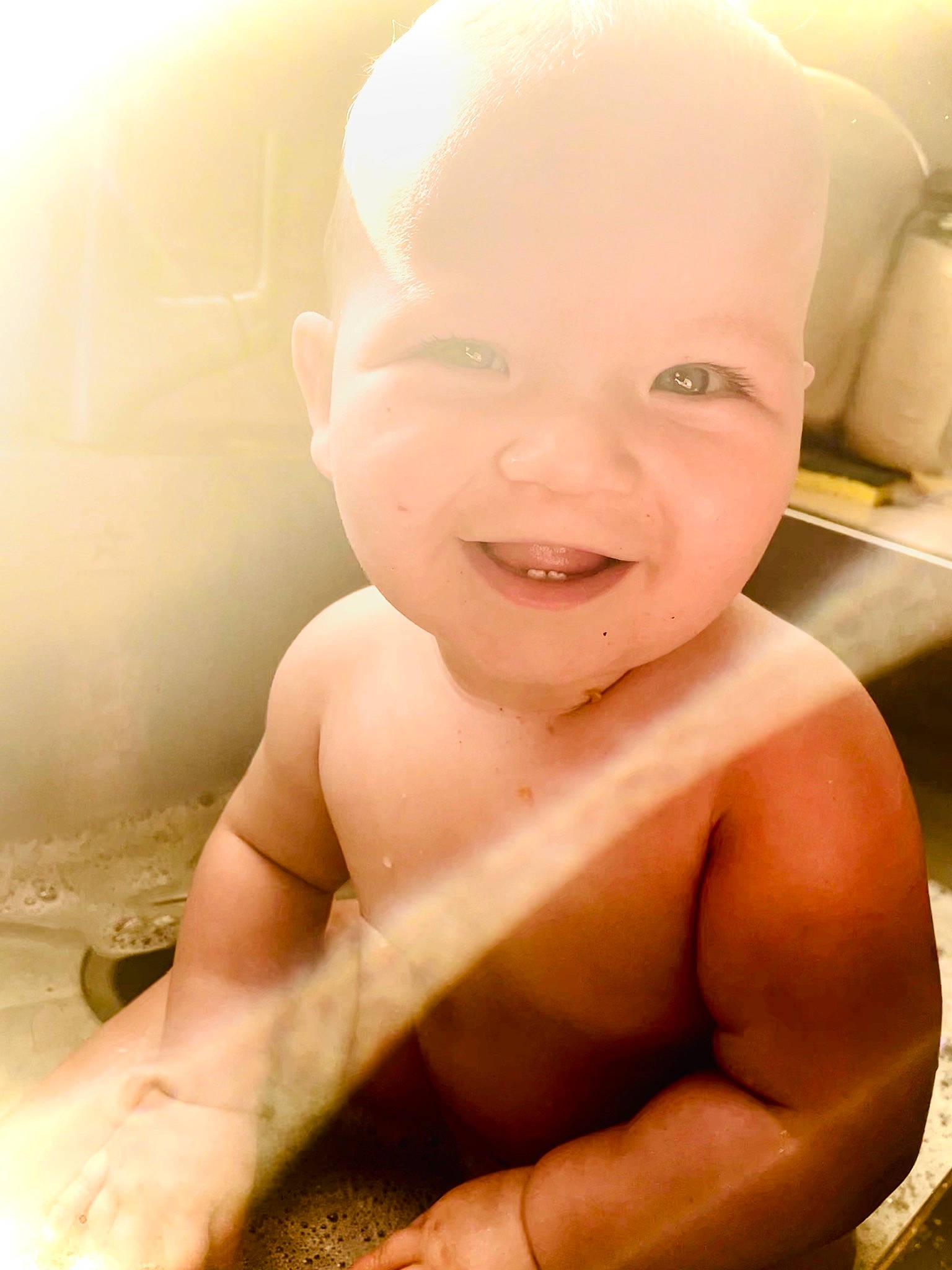 Alaska joined the competition — help win amazing prizes! baby, cheek, chest, chin, eye, facial_expression, finger, flooring, happy, head, jaw, joy, lip, mouth, neck, nose, person, skin, smile, stomach