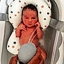 Madi a rejoint le concours — aidez-le/la à gagner de superbes lots ! baby, infant, bathtub, water, bath_time, hand, pillow, star_pattern, skin, cute, relaxing, baby_bath, newborn, person, indoor, cleaning, child, sitting, small, nursery