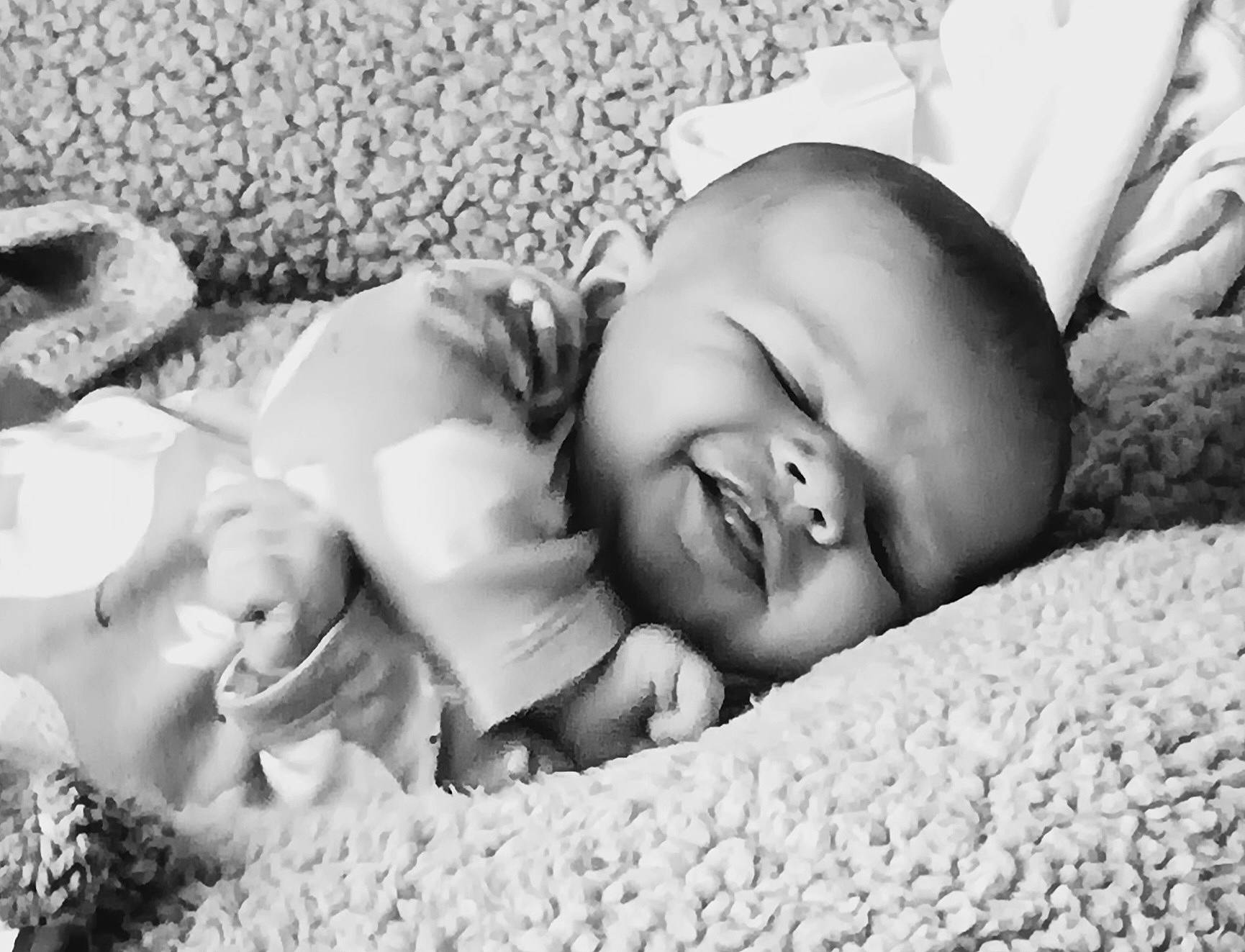 Daphne joined the competition — help win amazing prizes! baby, baby_sleeping, baby_toddler_clothing, bedding, bedtime, cheek, child, comfort, grass, happy, linens, monochrome, monochrome_photography, nap, person, portrait_photography, room, skin, sleep, stock_photography