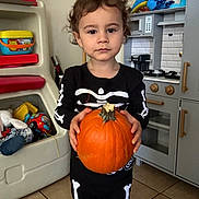Leo joined the competition — help win amazing prizes! cabinet, clothing, cooktop, face, food, furniture, head, indoors, interiordesign, kitchen, person, photography, plant, portrait, pottedplant, produce, pumpkin, squash, t_shirt, vegetable