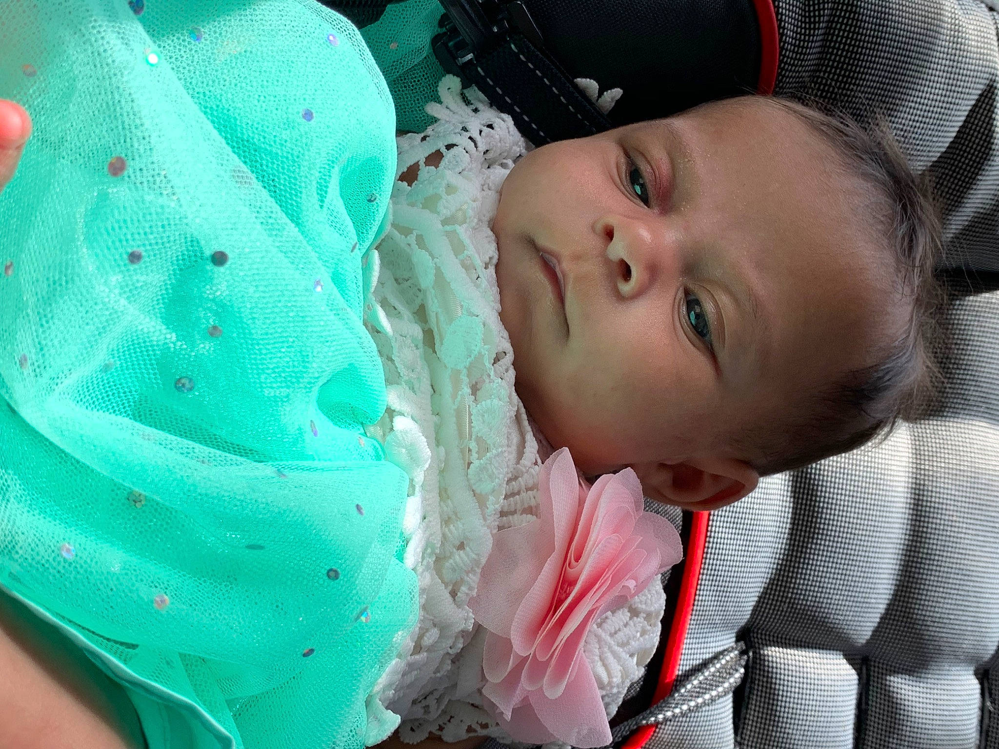 Aivah joined the competition — help win amazing prizes! baby, baby_products, cheek, child, eye, hair_accessory, head, lip, mouth, nose, person, pink, skin, smile, toddler