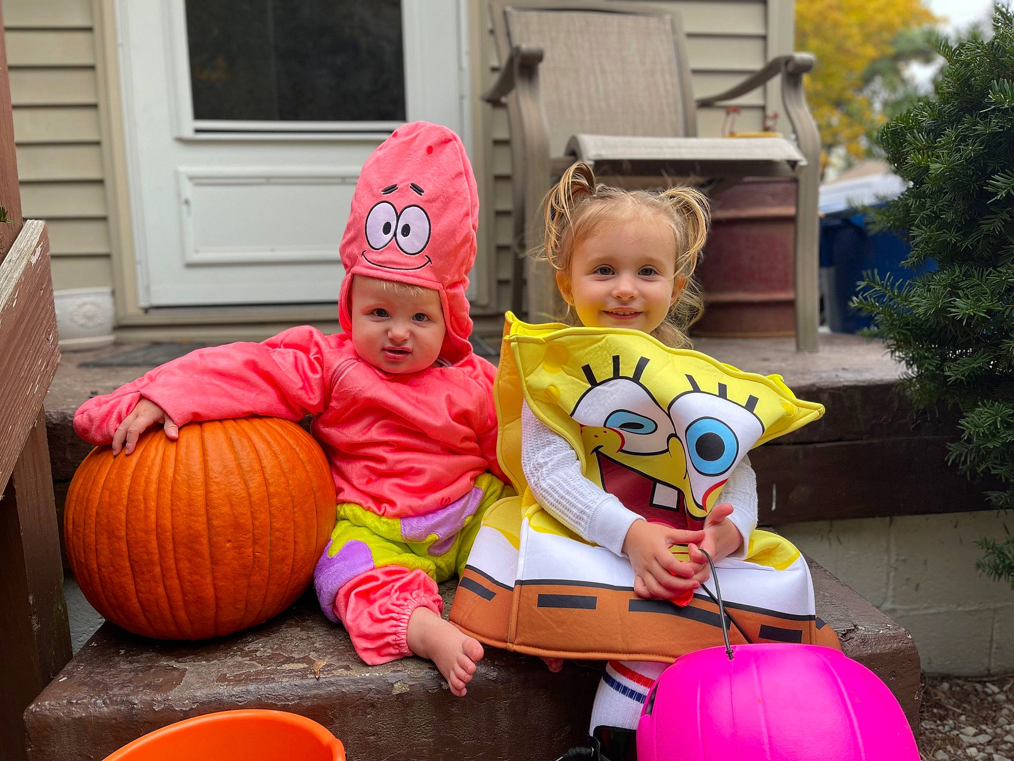 Levi joined the competition — help win amazing prizes! baby, calabaza, cucurbita, door, facial_expression, fun, gourd, grass, happy, headwear, joy, leisure, orange, person, photograph, plant, pumpkin, smile, toddler, tree
